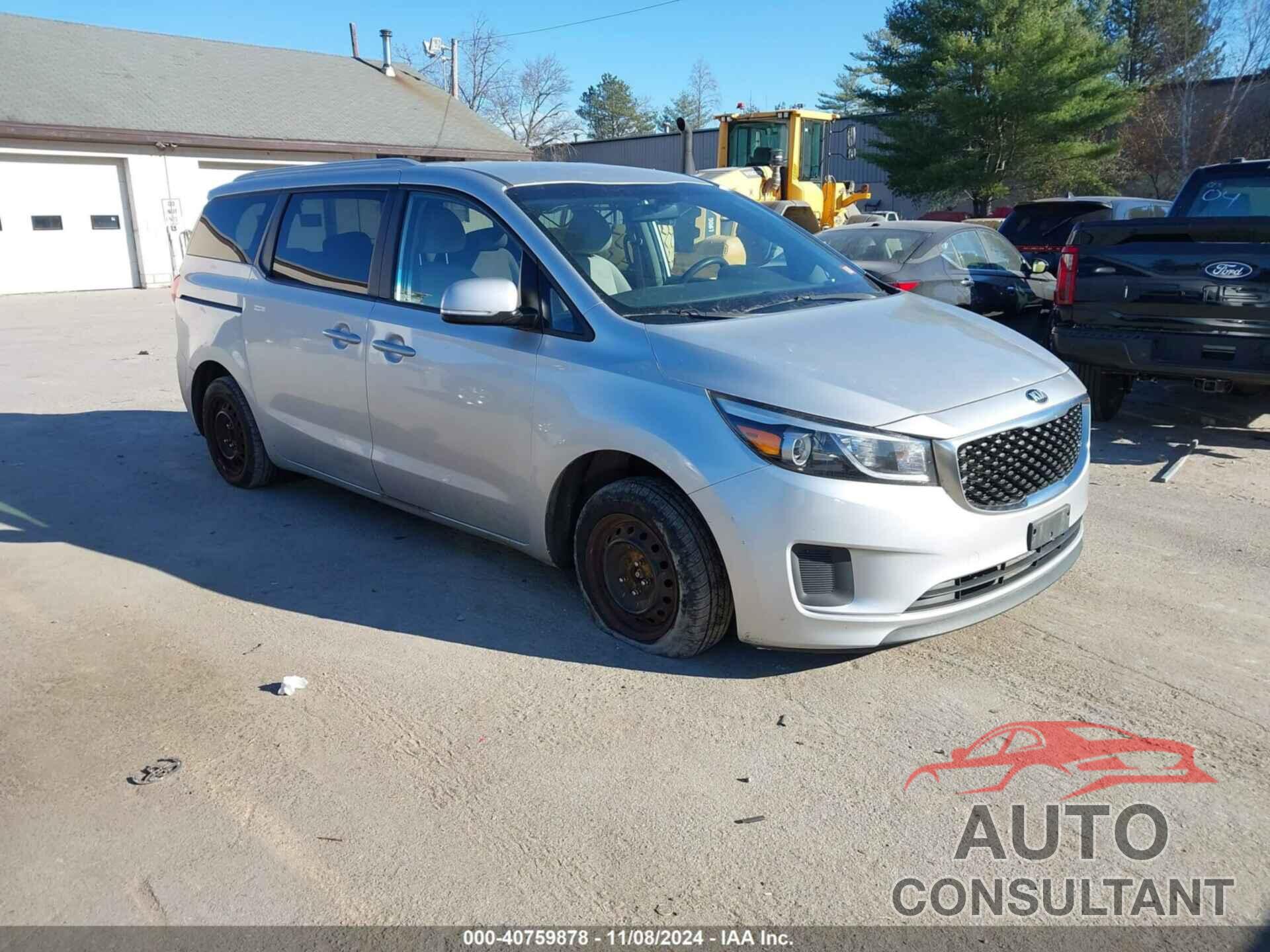 KIA SEDONA 2016 - KNDMB5C11G6124444