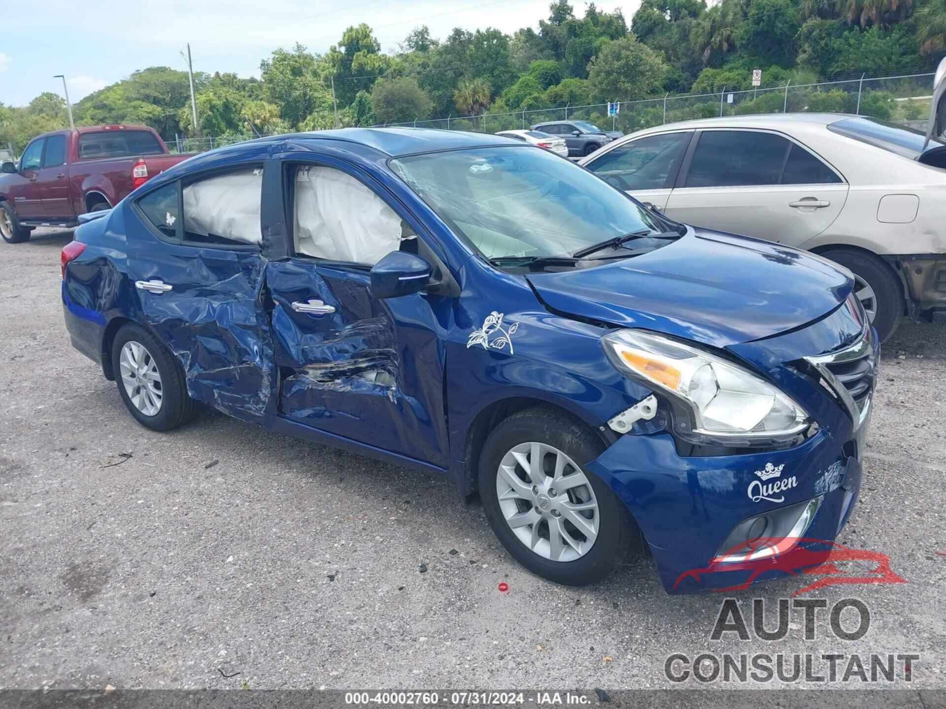 NISSAN VERSA 2019 - 3N1CN7AP4KL826085