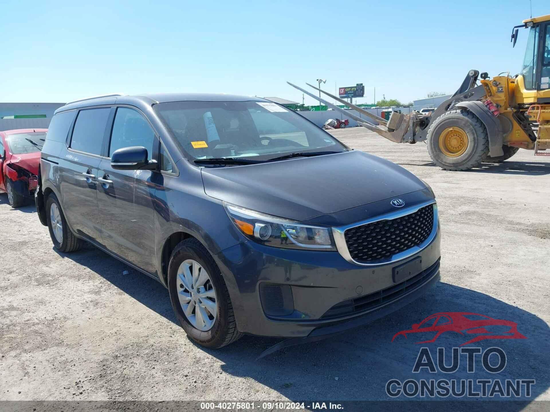 KIA SEDONA 2017 - KNDMB5C1XH6246298