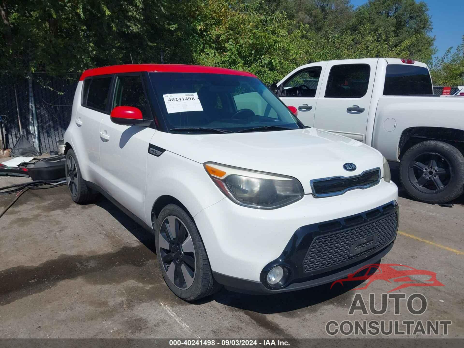 KIA SOUL 2016 - KNDJP3A55G7375427