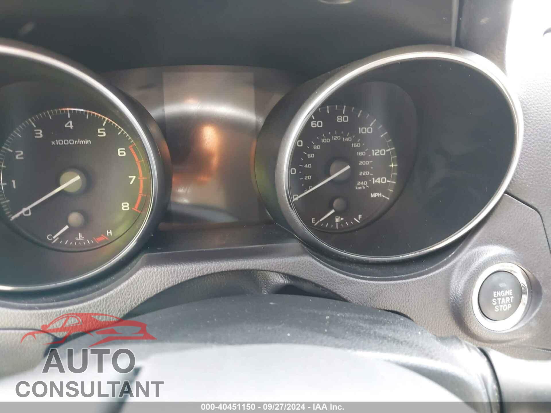 SUBARU OUTBACK 2017 - 4S4BSANC3H3382896