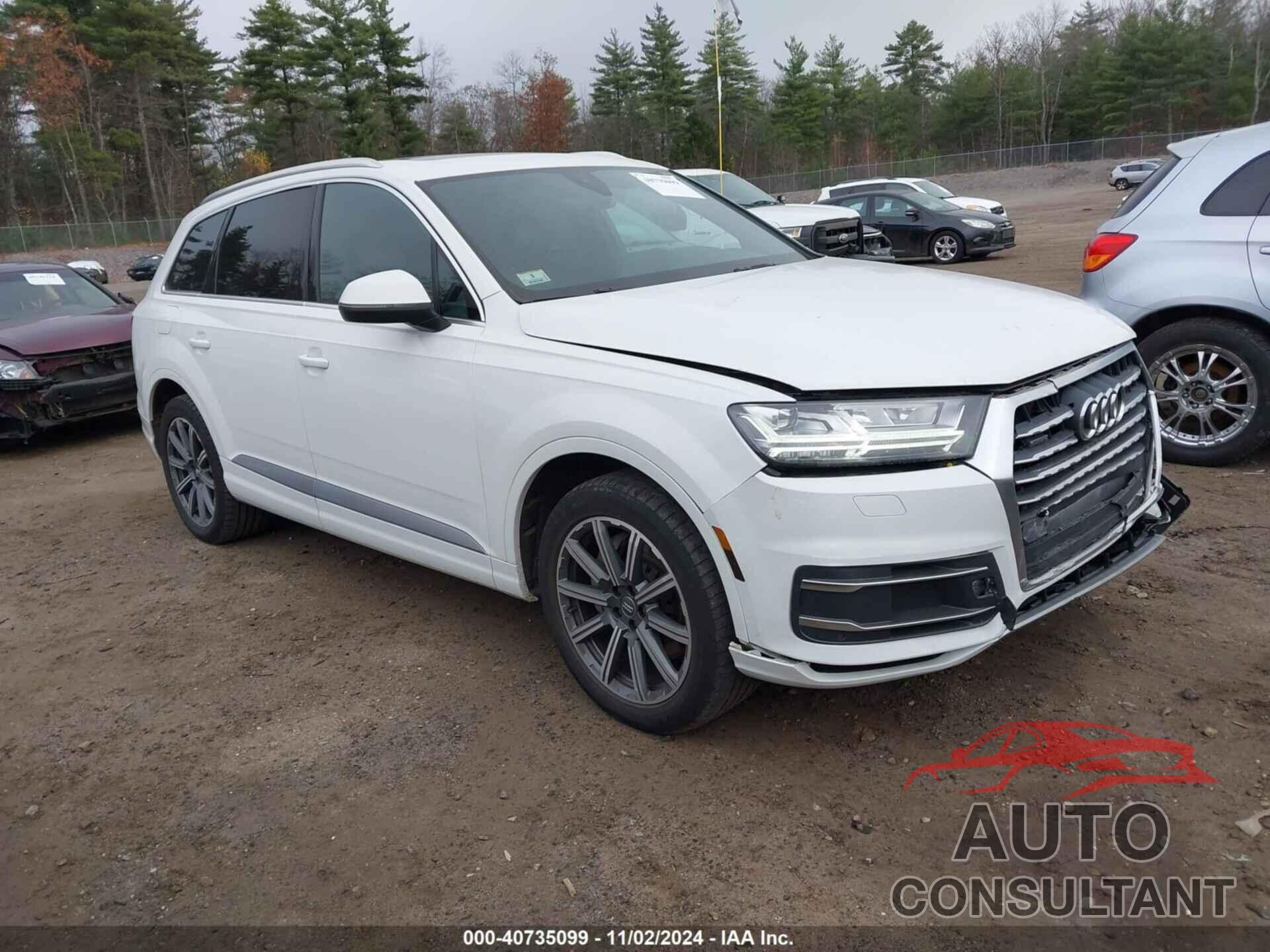 AUDI Q7 2018 - WA1LHAF75JD001374