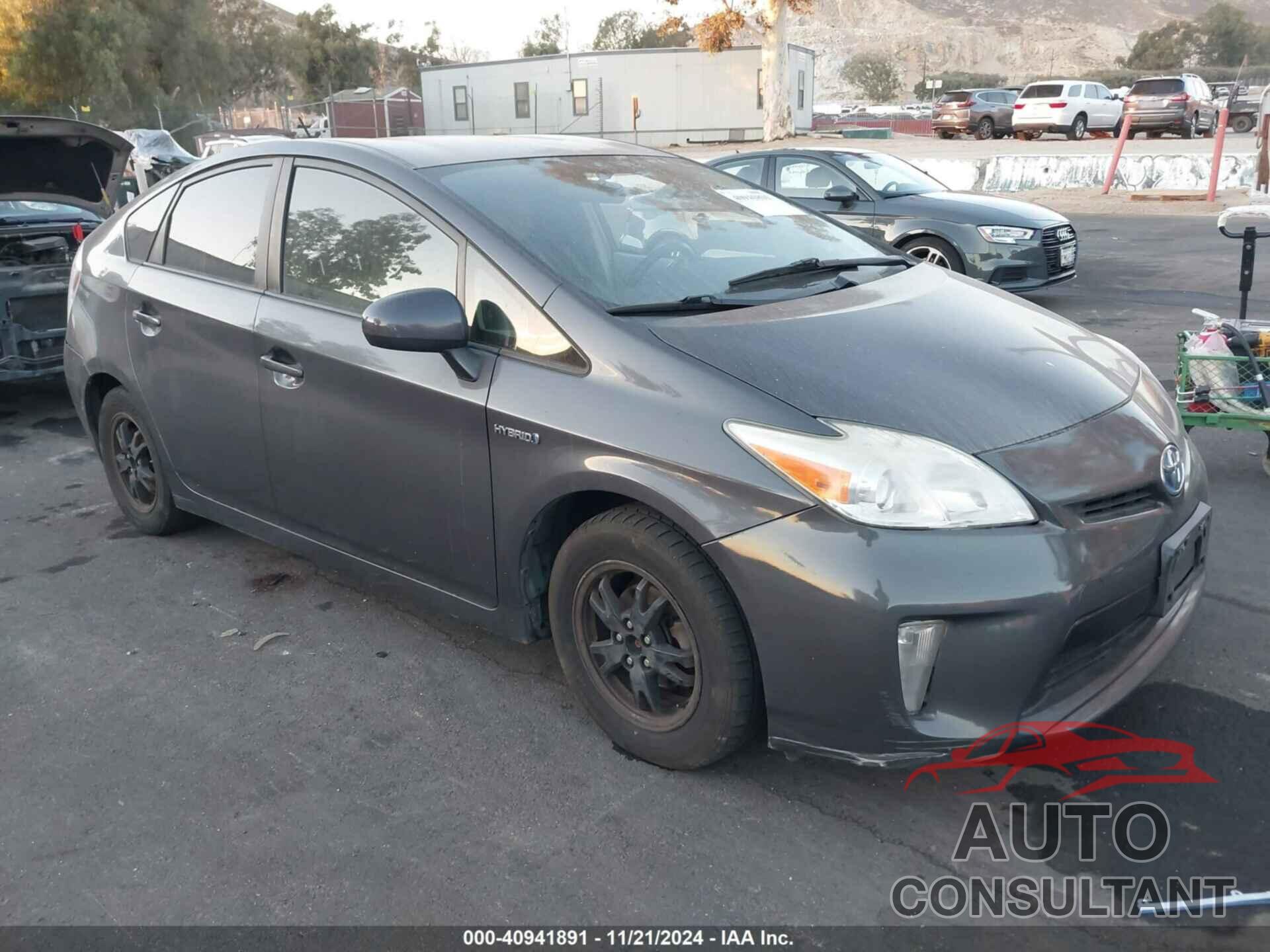 TOYOTA PRIUS 2013 - JTDKN3DU7D5557019