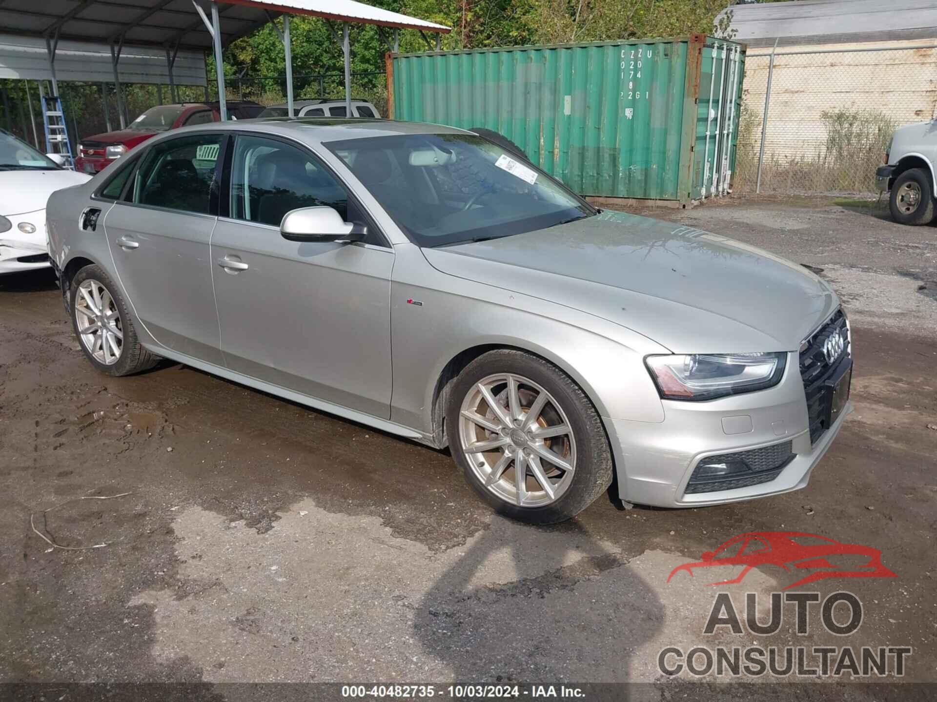 AUDI A4 2014 - WAUHFAFL1EN012612