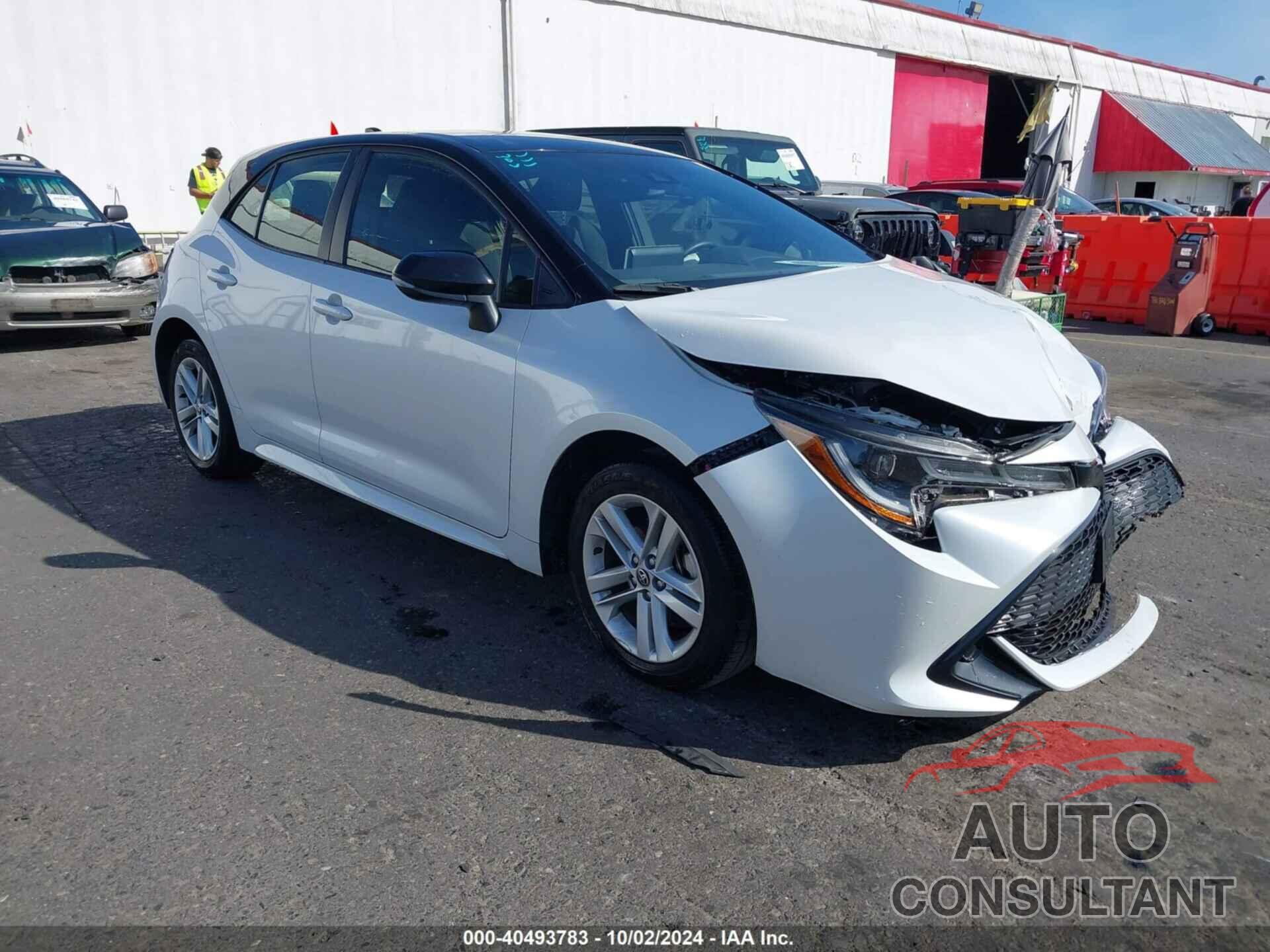 TOYOTA COROLLA 2022 - JTND4MBE7N3186000