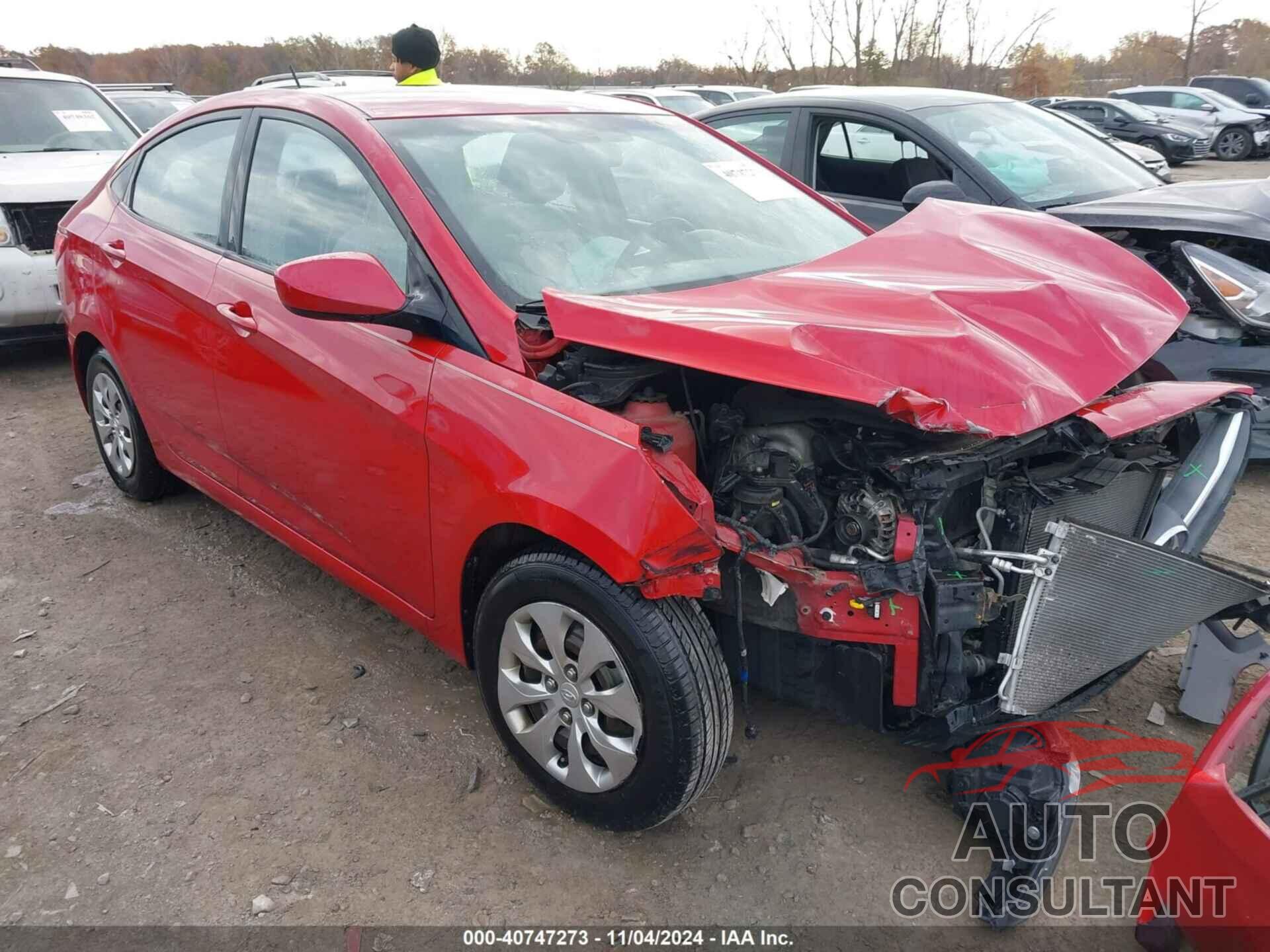 HYUNDAI ACCENT 2016 - KMHCT4AE2GU062357