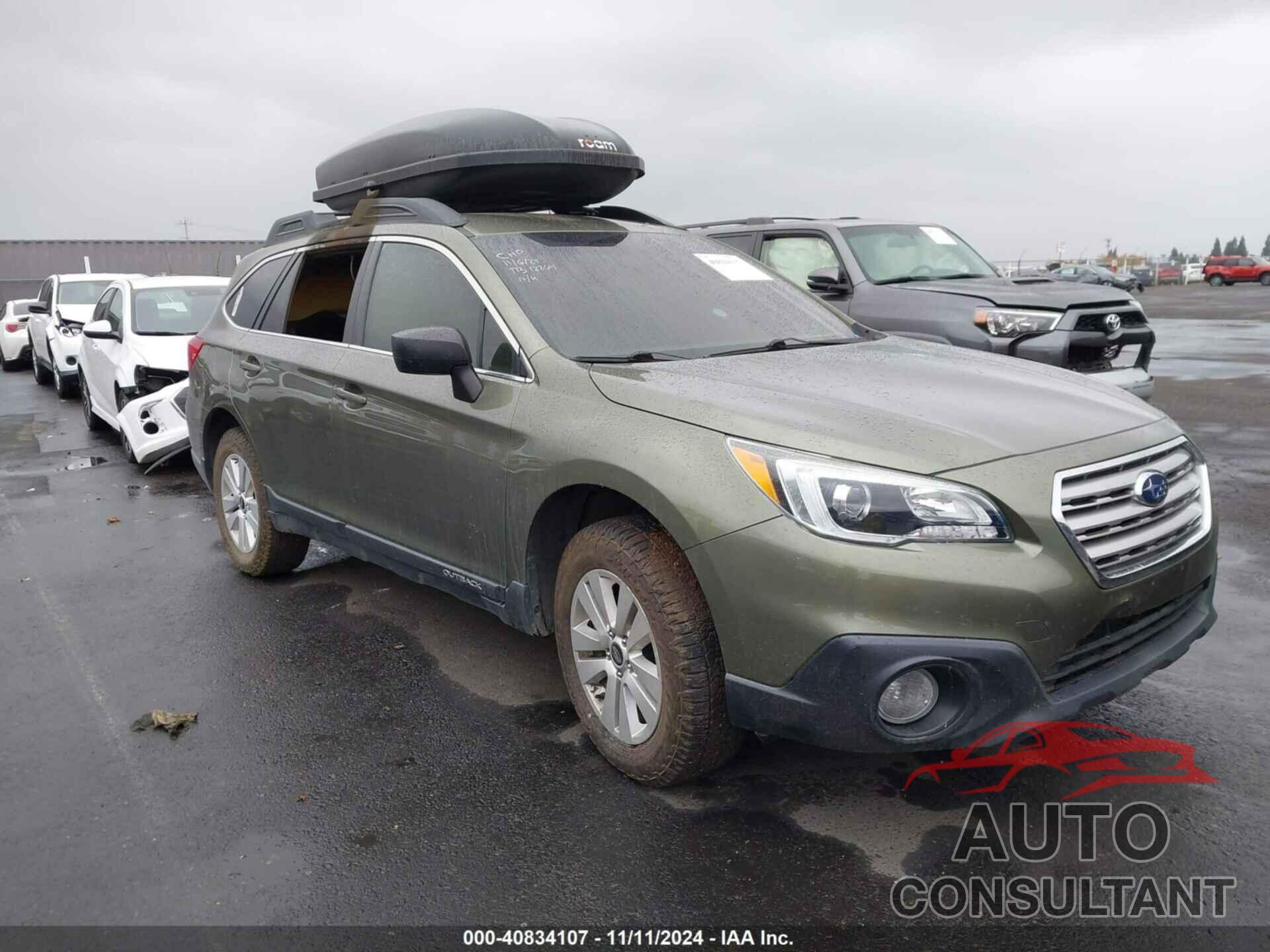 SUBARU OUTBACK 2016 - 4S4BSACC4G3353098