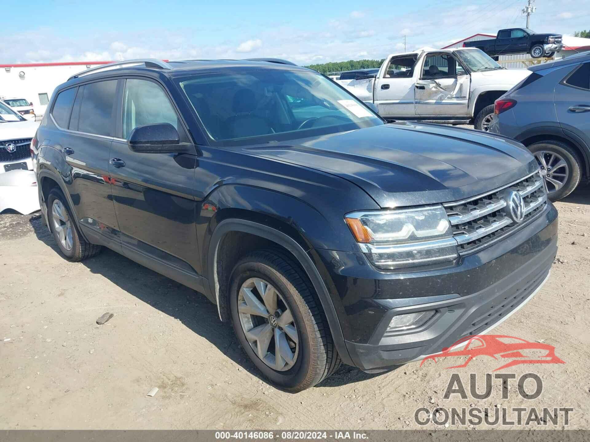 VOLKSWAGEN ATLAS 2018 - 1V2CR2CAXJC506193