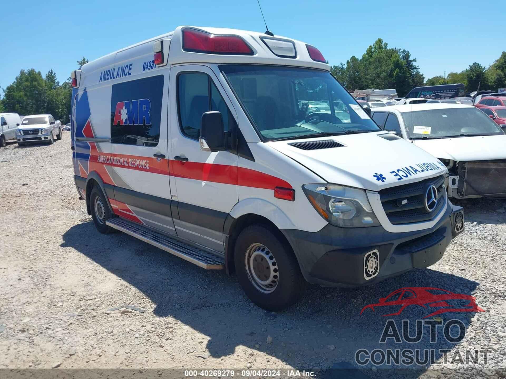MERCEDES-BENZ SPRINTER 2500 2016 - WDAPE7CD7GP220649