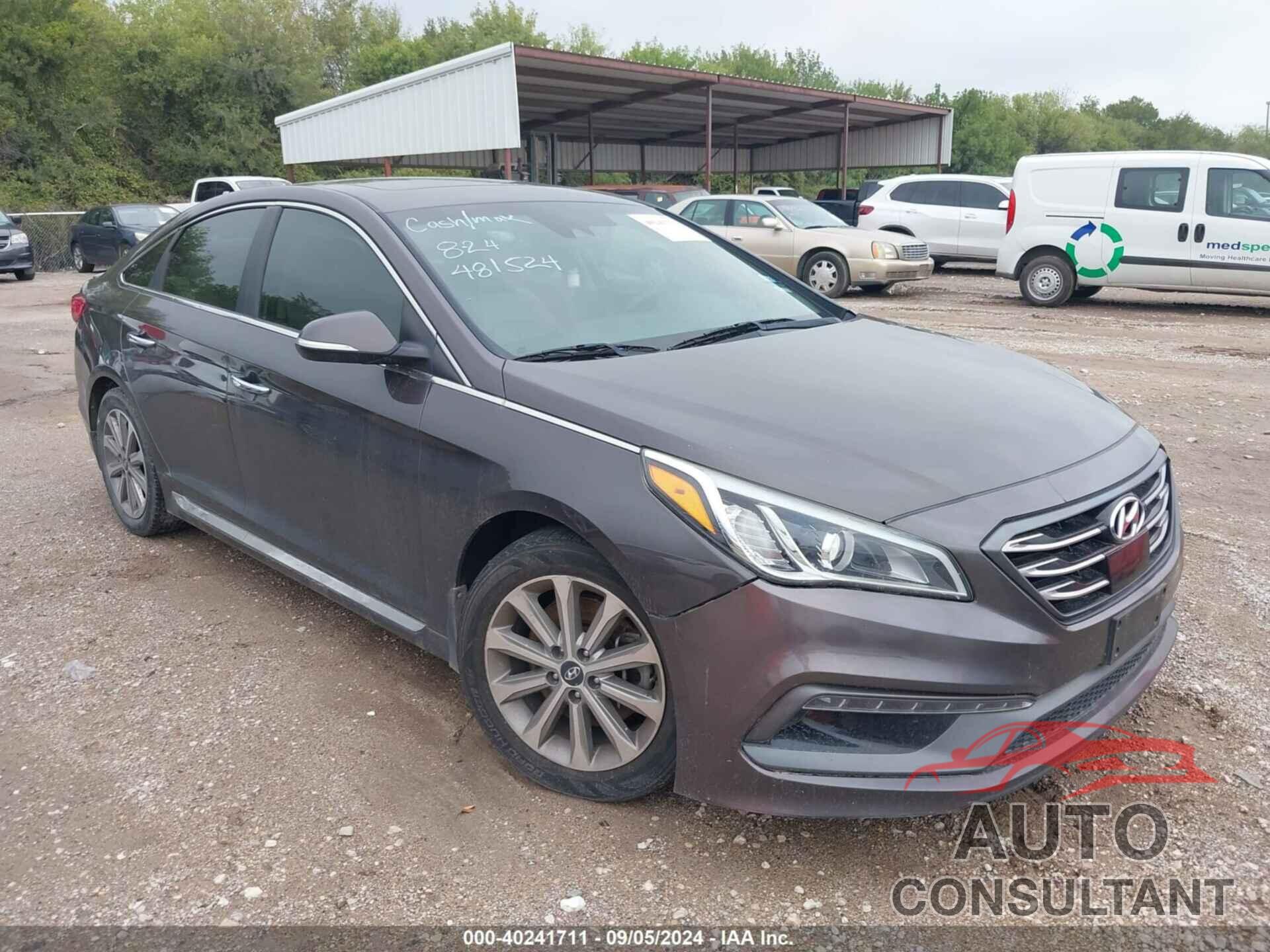 HYUNDAI SONATA 2017 - 5NPE34AF6HH481524