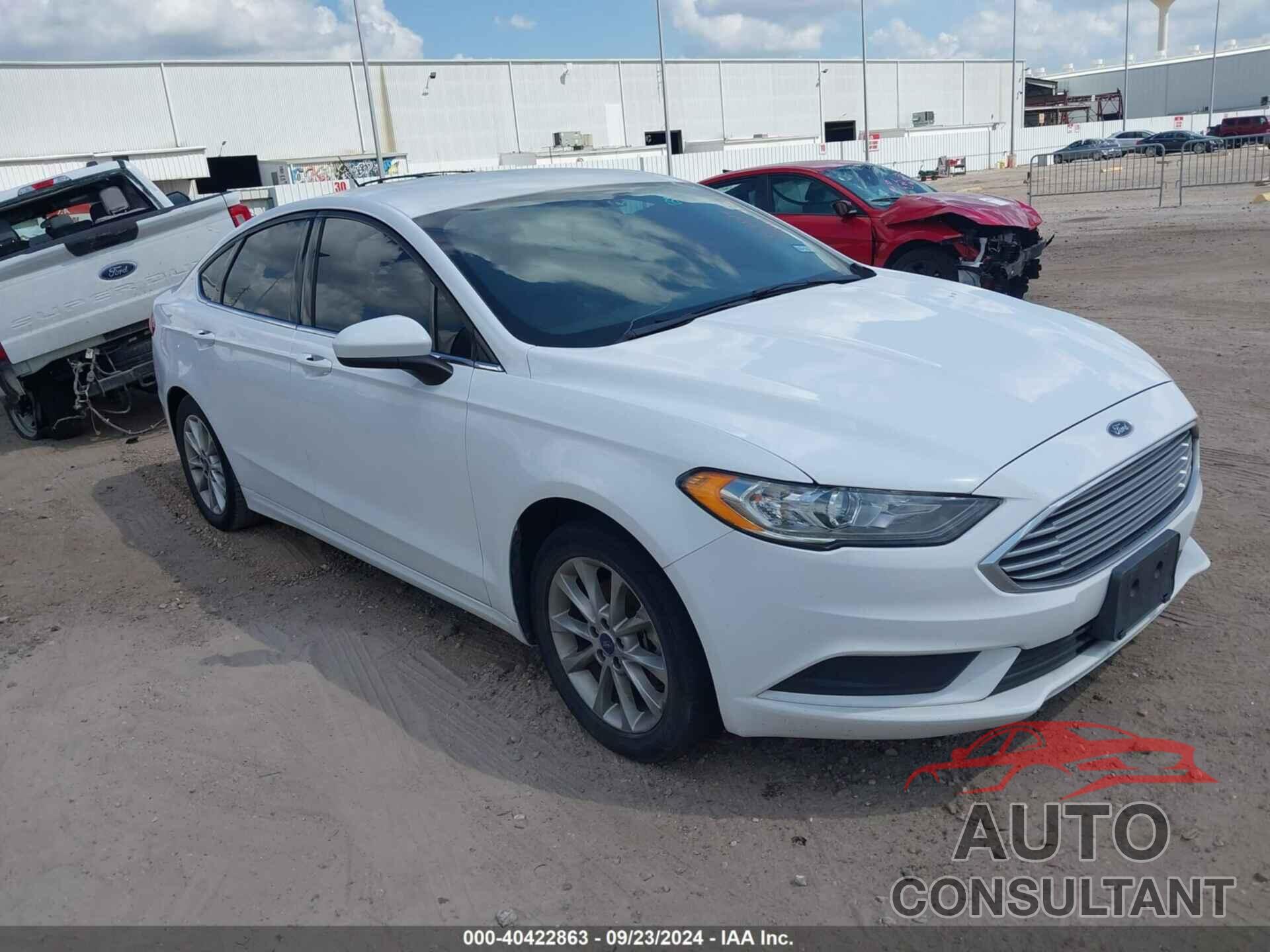 FORD FUSION 2017 - 3FA6P0H7XHR259202