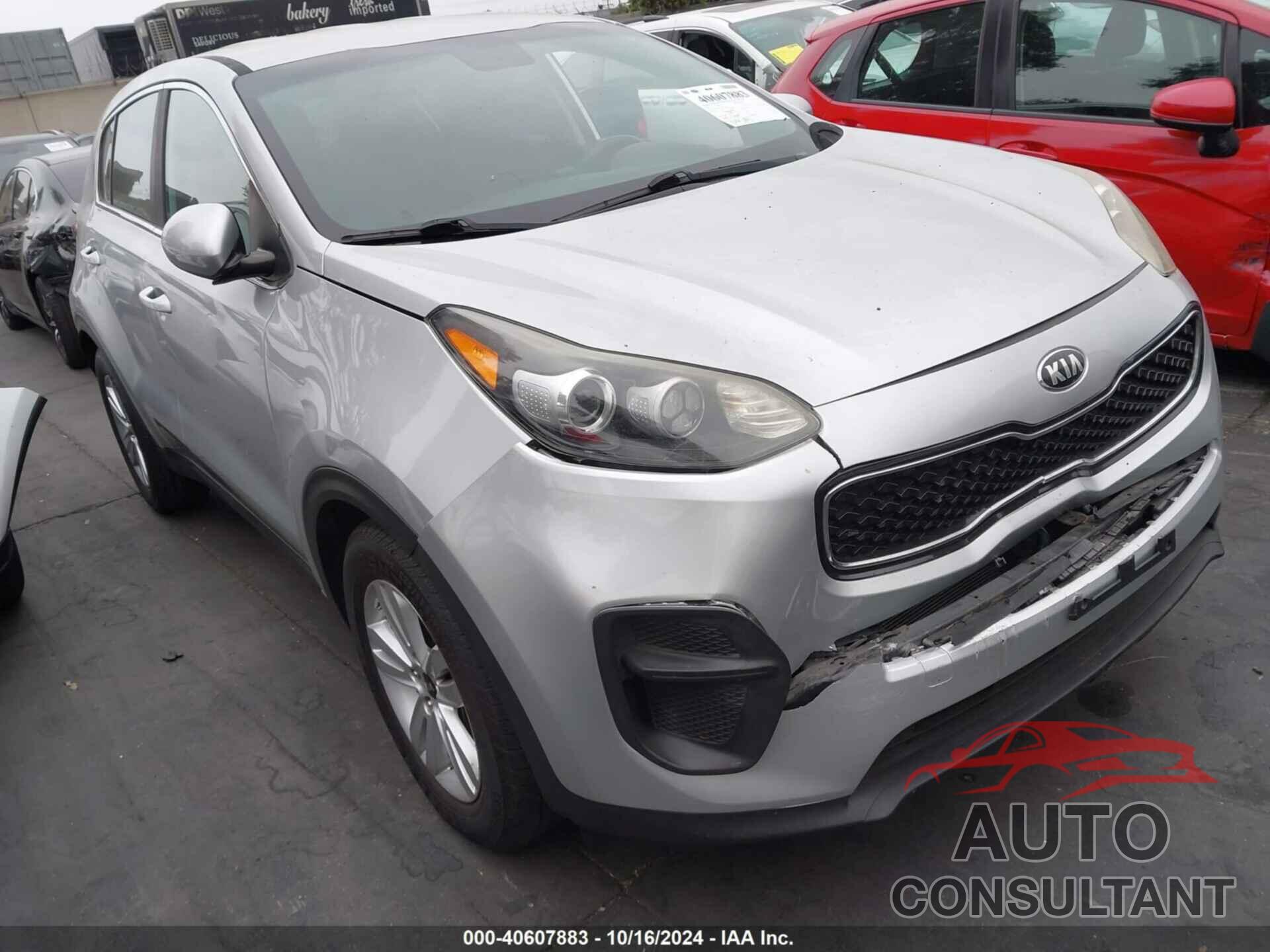 KIA SPORTAGE 2017 - KNDPM3AC9H7217515