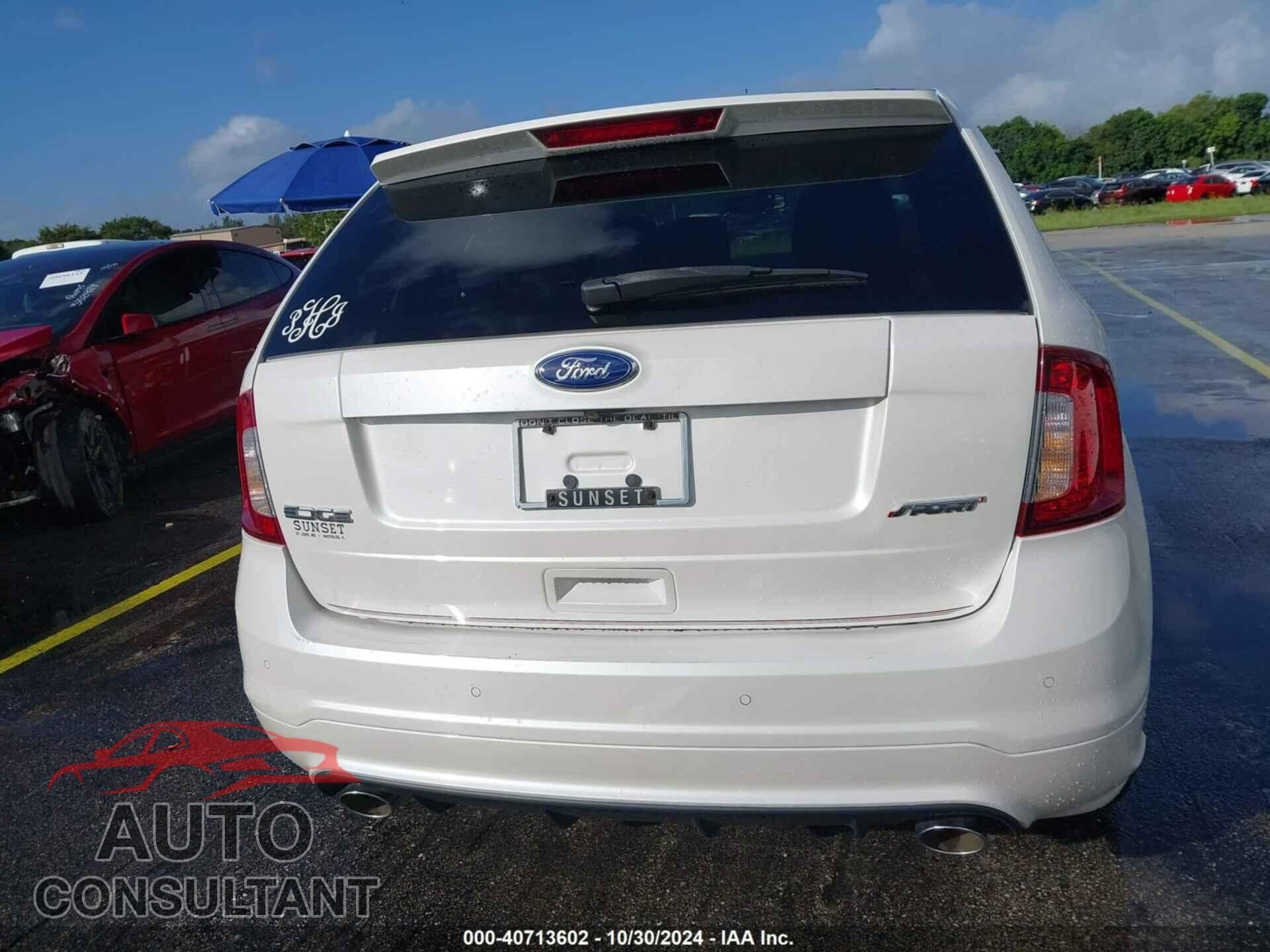 FORD EDGE 2011 - 2FMDK3AK0BBB07706