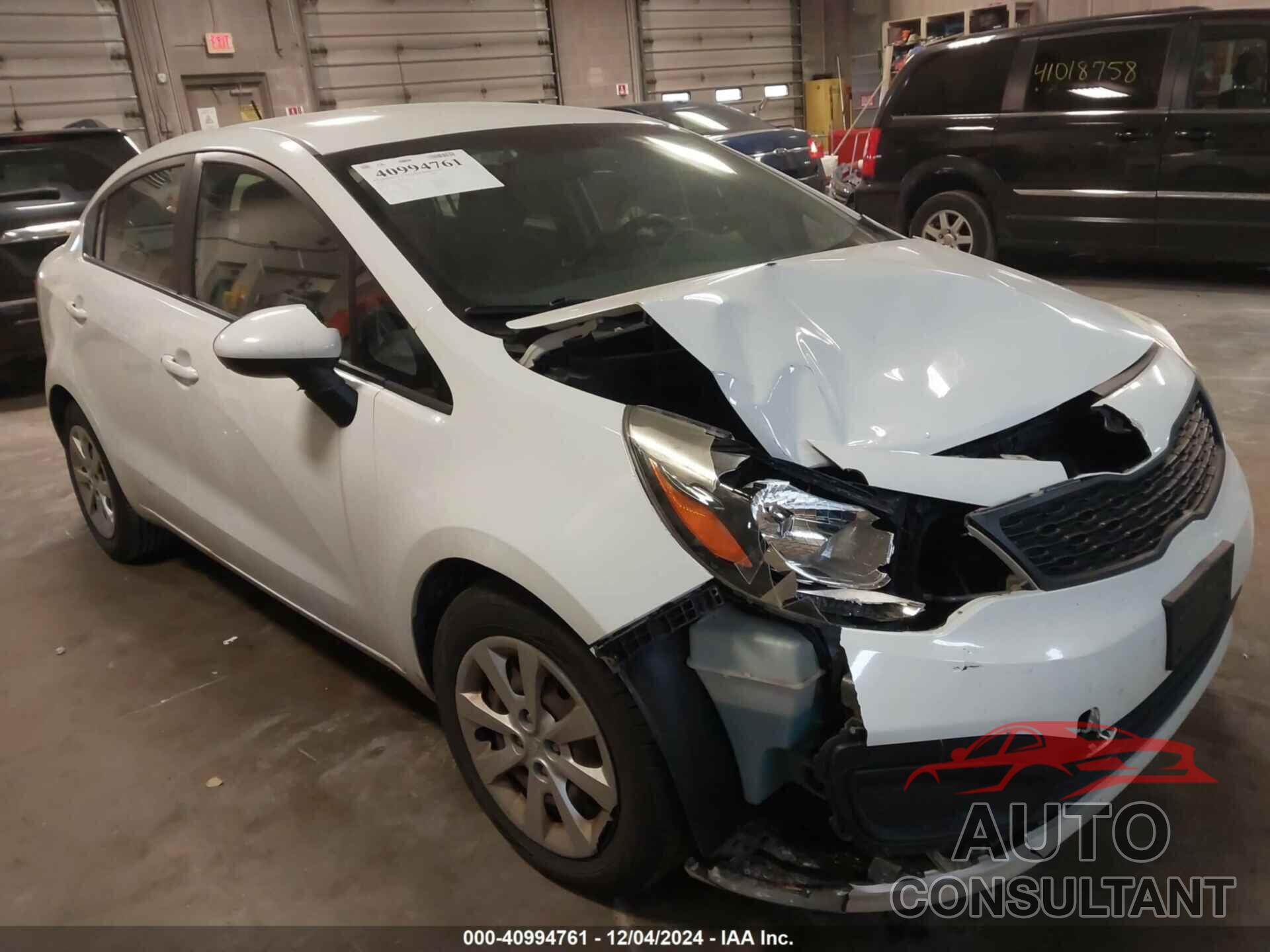 KIA RIO 2013 - KNADM4A33D6224160
