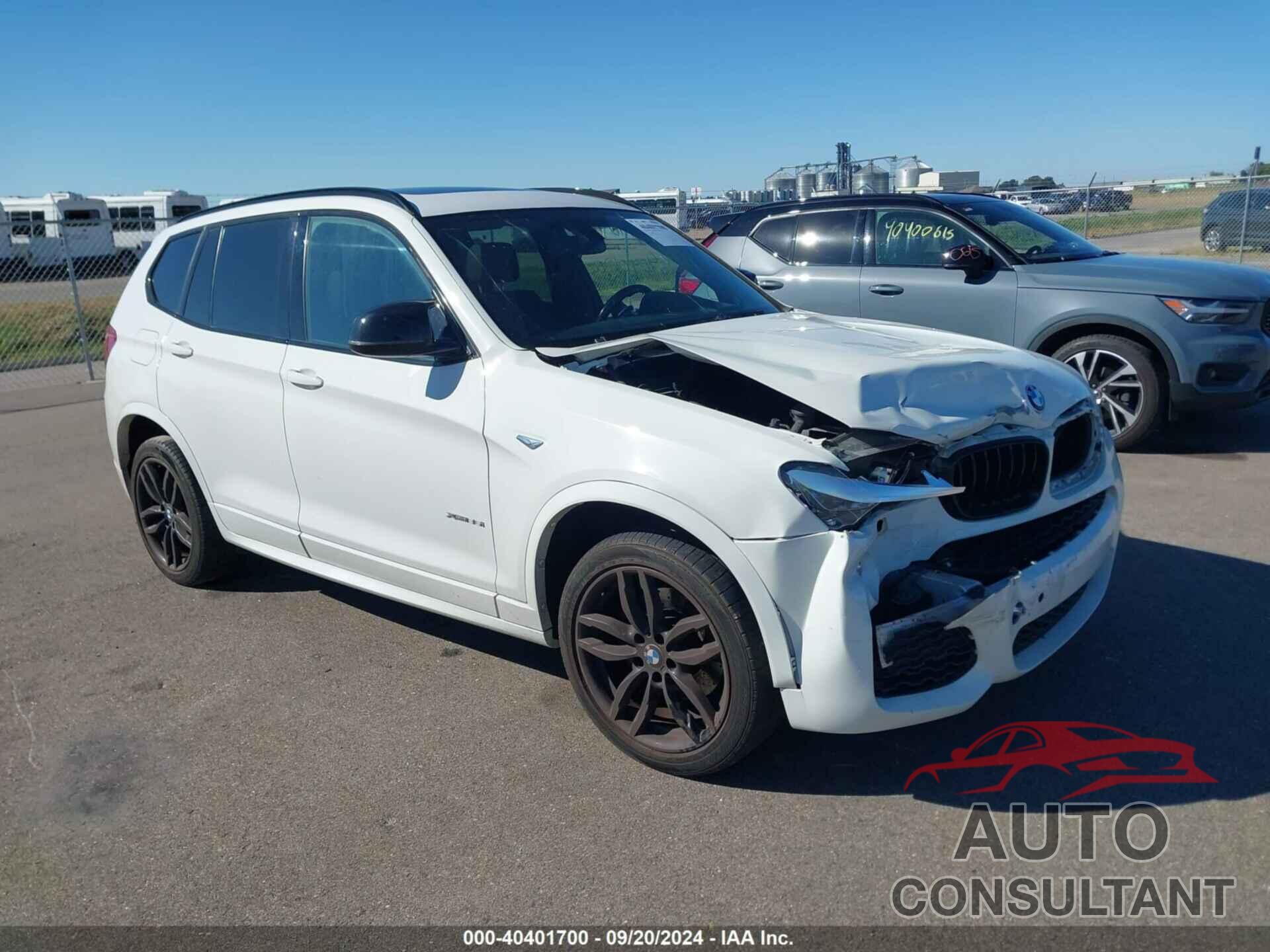 BMW X3 2017 - 5UXWX7C50H0S19380