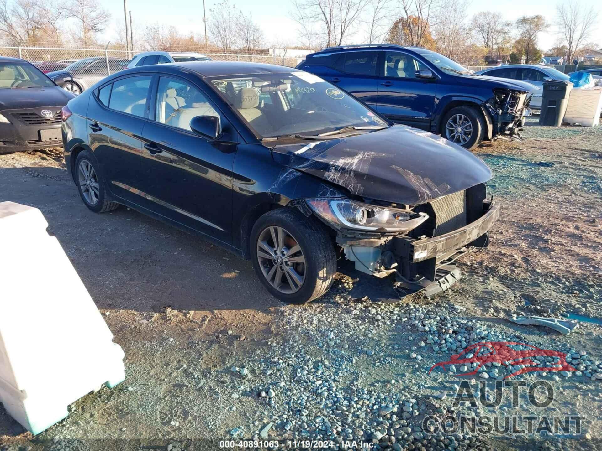 HYUNDAI ELANTRA 2018 - 5NPD84LF8JH390464
