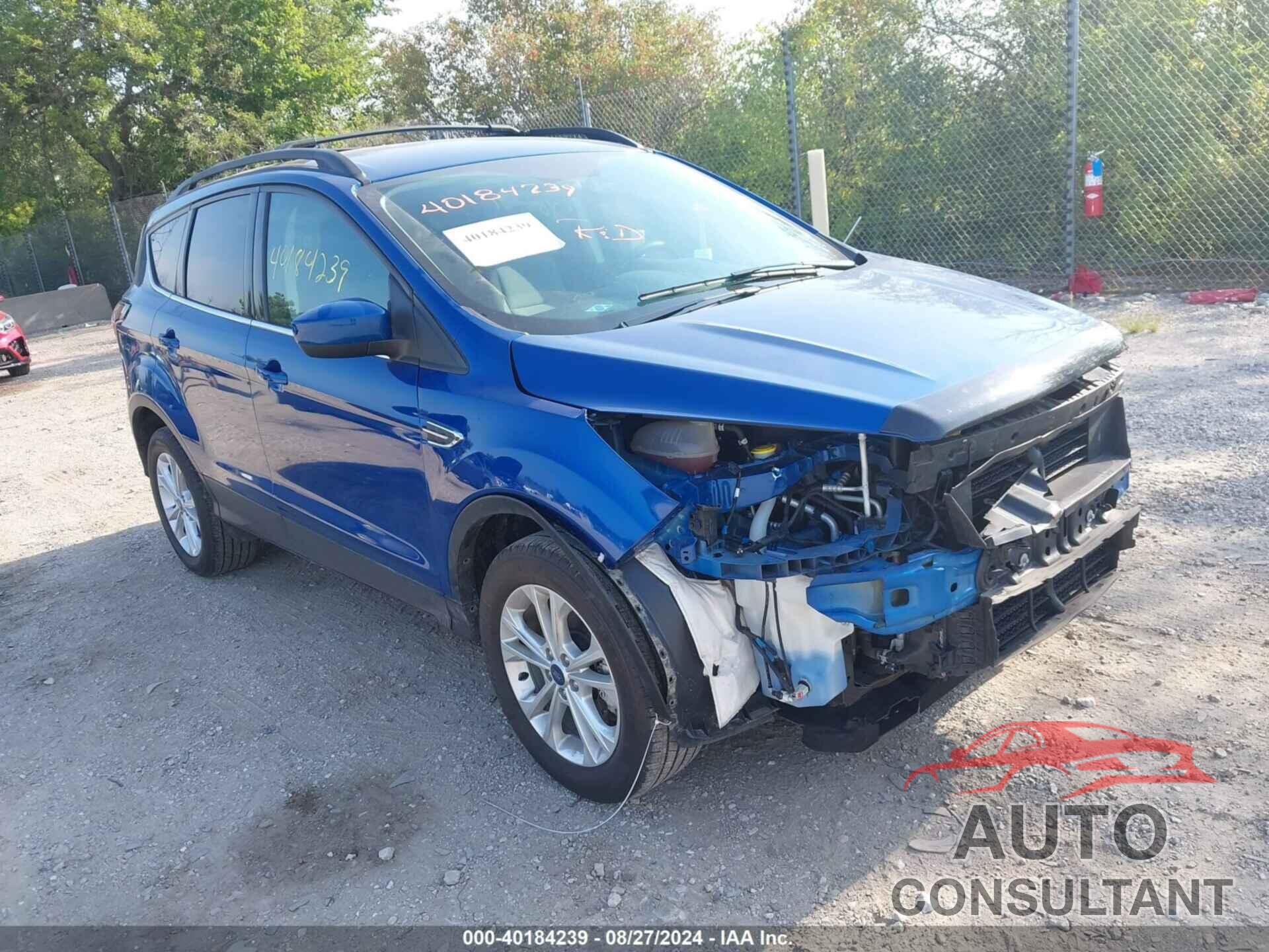 FORD ESCAPE 2018 - 1FMCU9GD2JUA80857