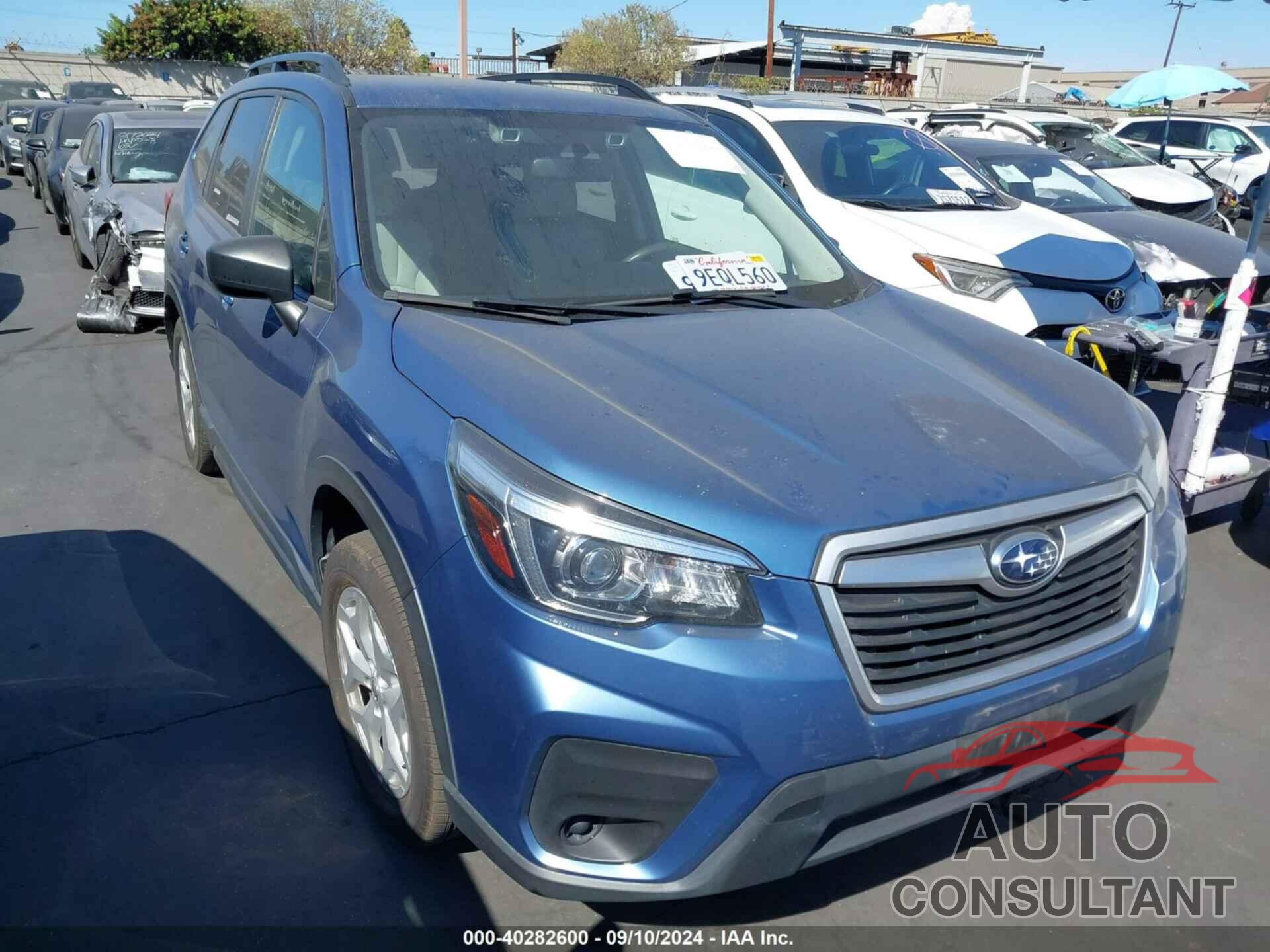 SUBARU FORESTER 2020 - JF2SKADCXLH451554