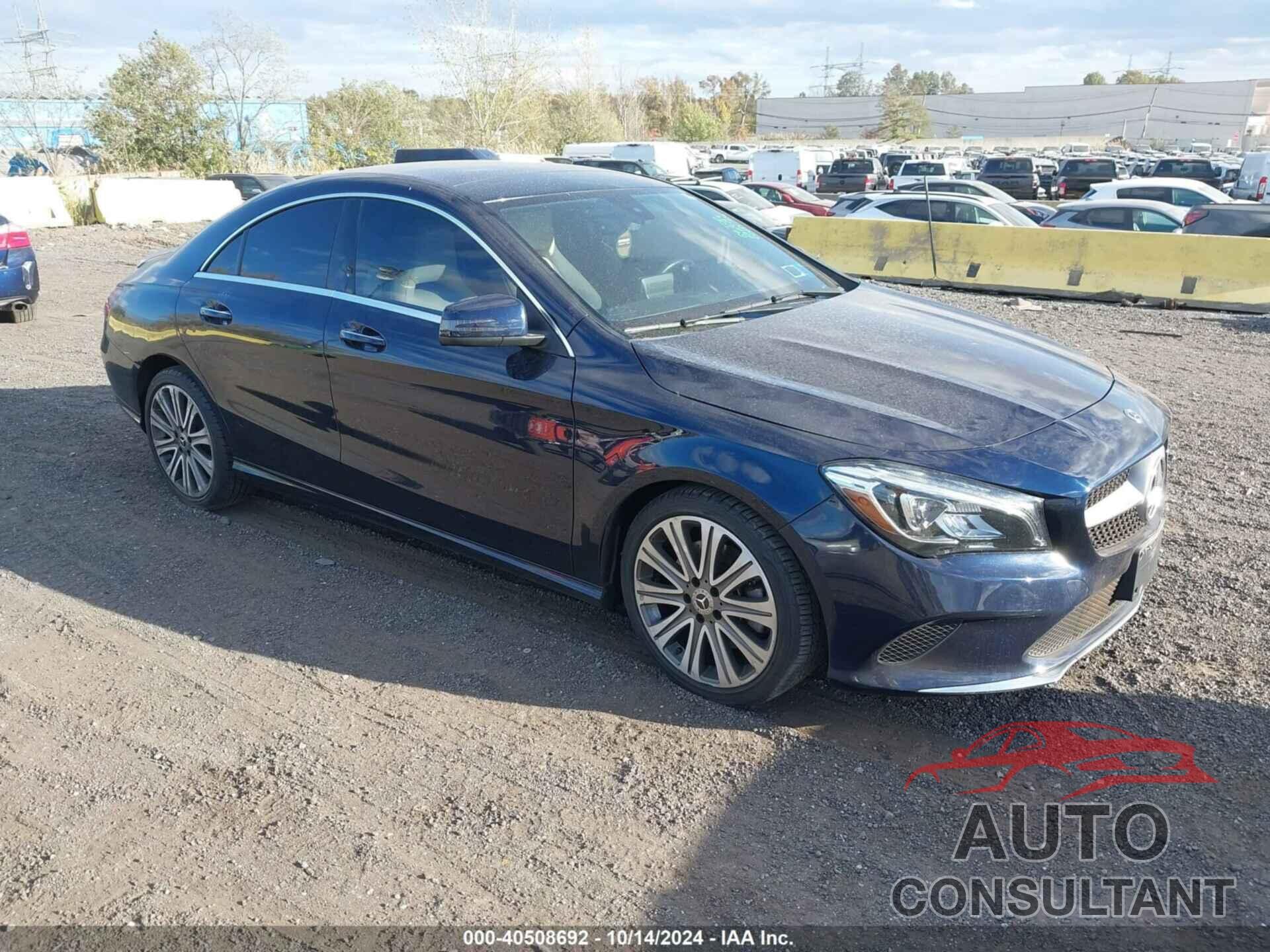MERCEDES-BENZ CLA 250 2018 - WDDSJ4GB3JN538819