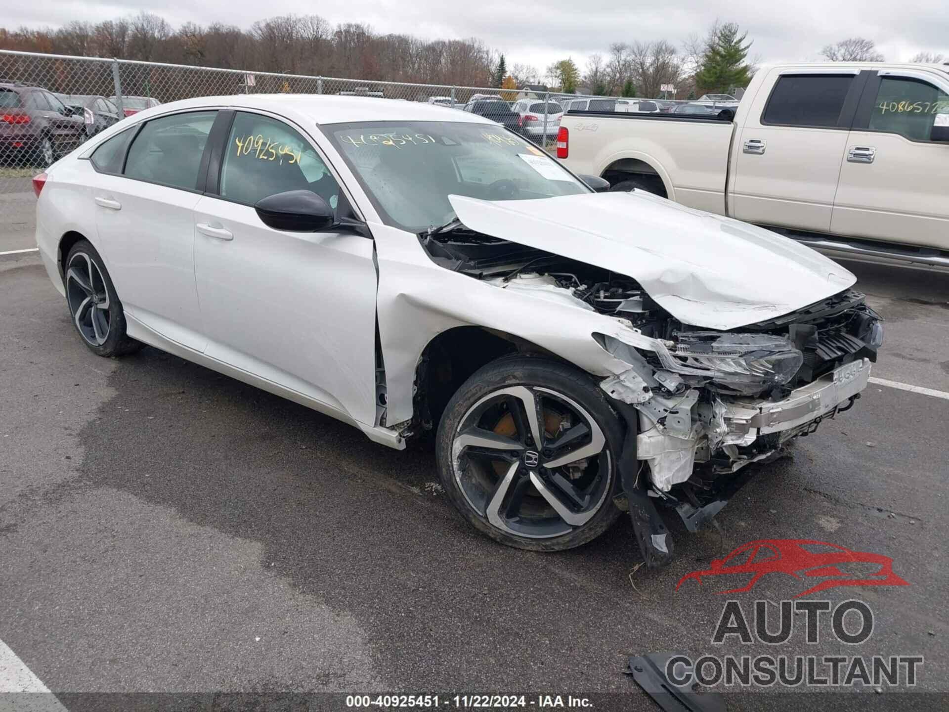 HONDA ACCORD 2022 - 1HGCV1F32NA124215