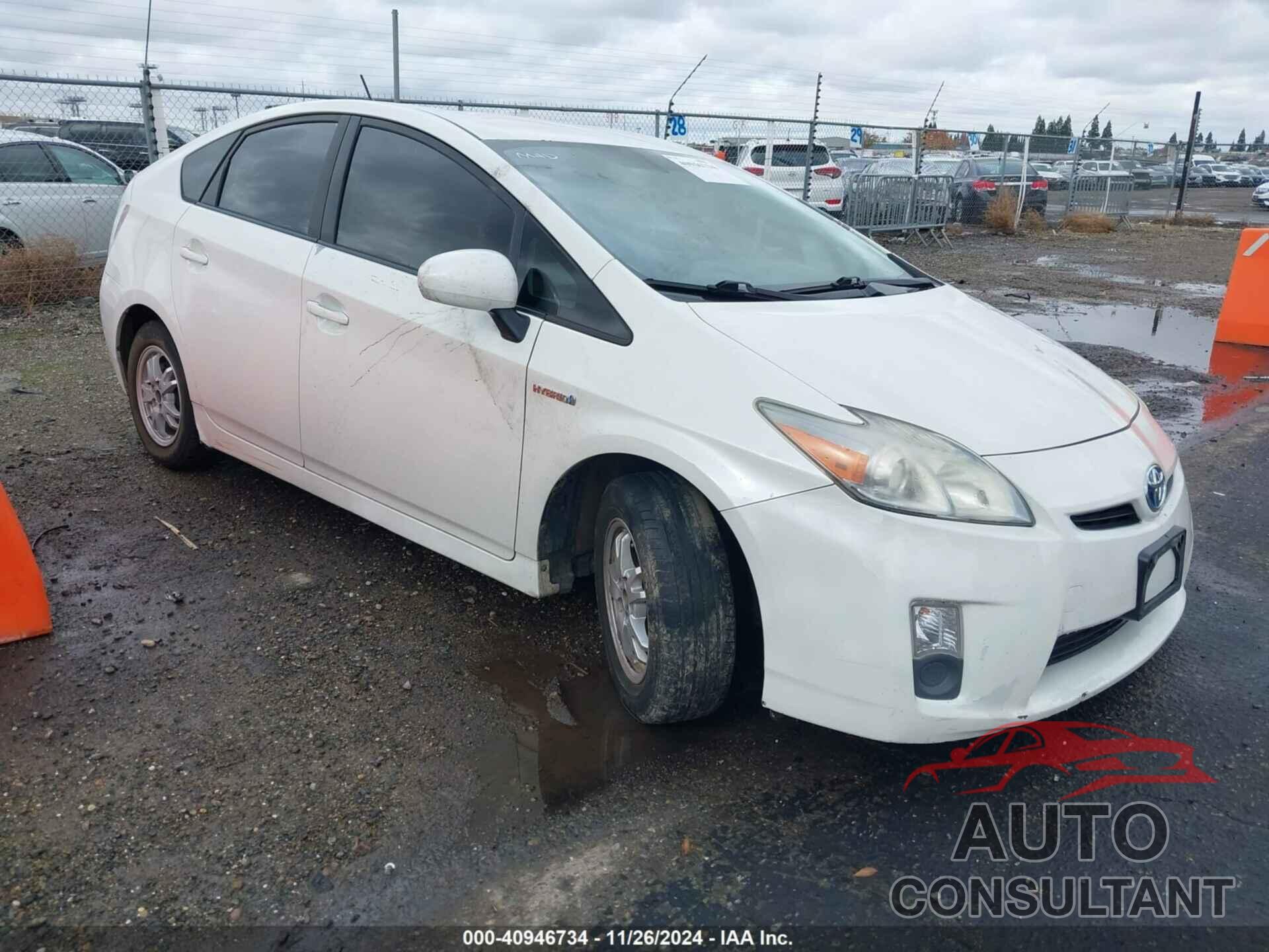 TOYOTA PRIUS 2010 - JTDKN3DU7A0054535