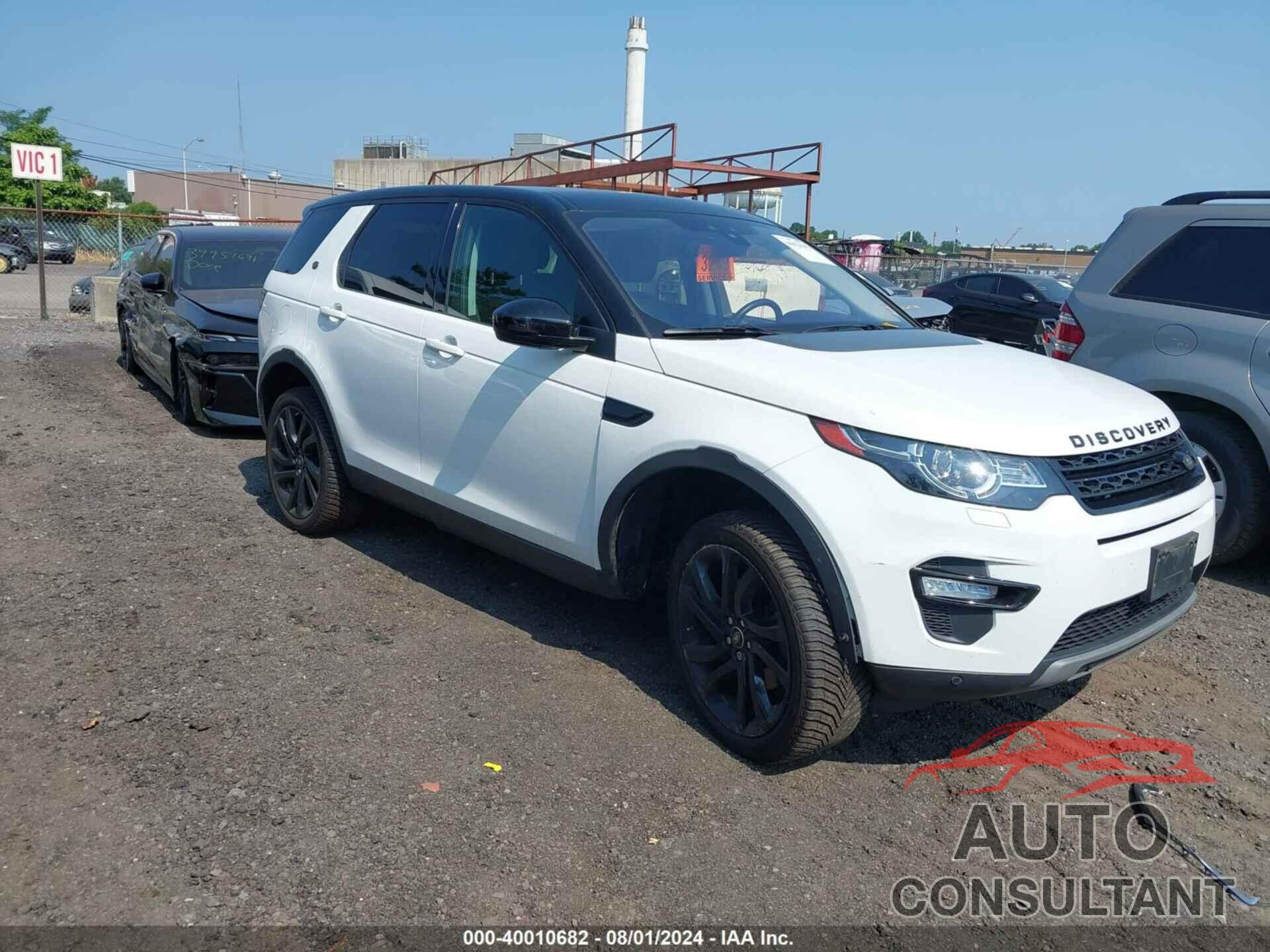 LAND ROVER DISCOVERY SPORT 2017 - SALCR2BG3HH716969