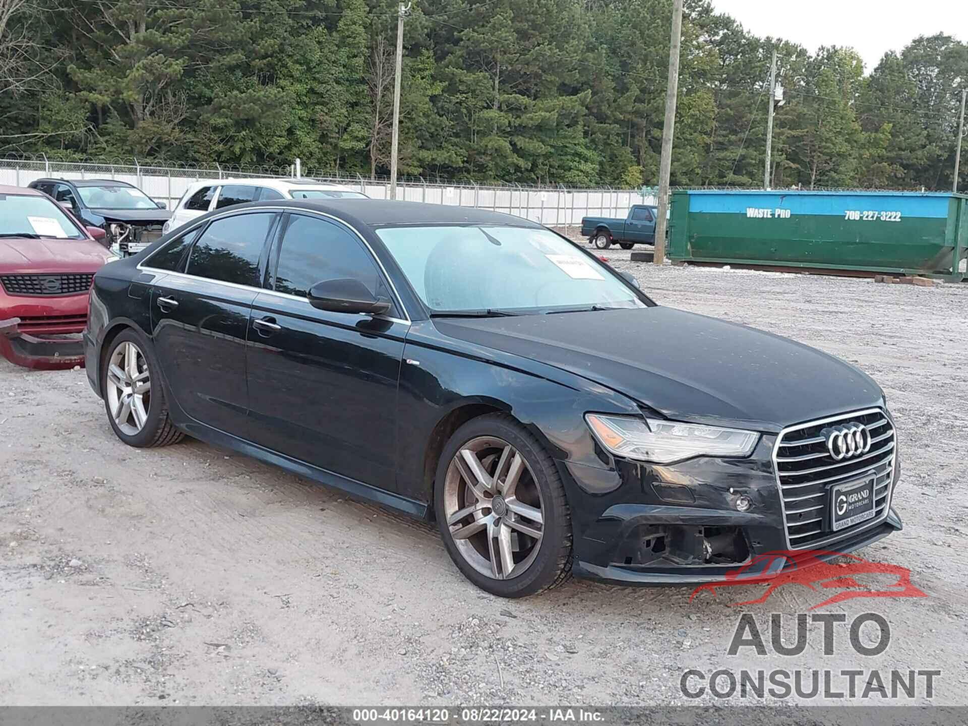 AUDI A6 2016 - WAUGFAFCXGN027785