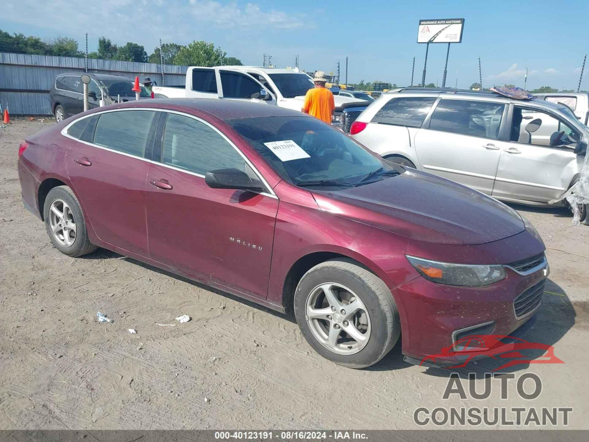 CHEVROLET MALIBU 2016 - 1G1ZB5ST0GF178531