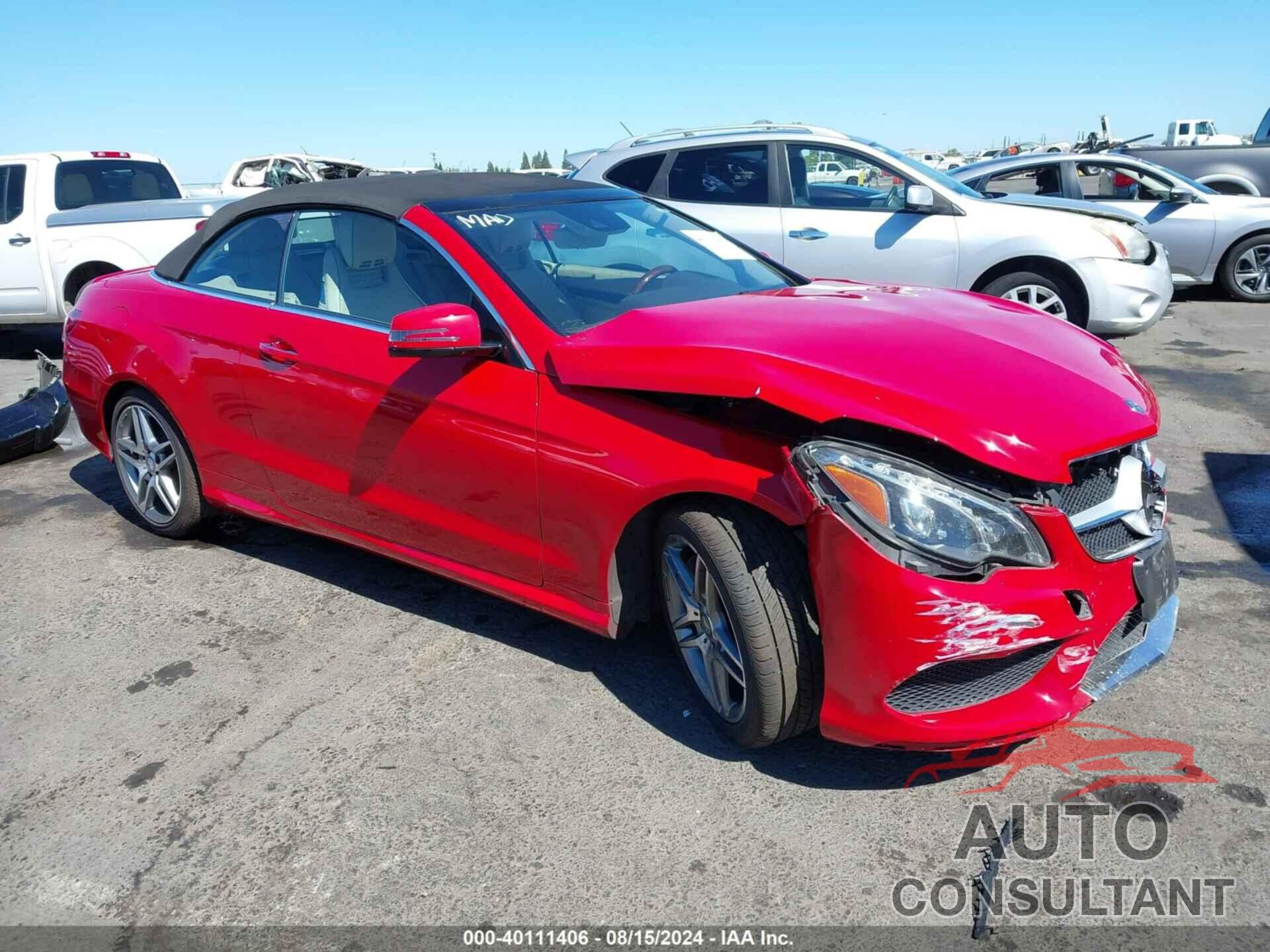 MERCEDES-BENZ E 550 2014 - WDDKK7DF4EF256405