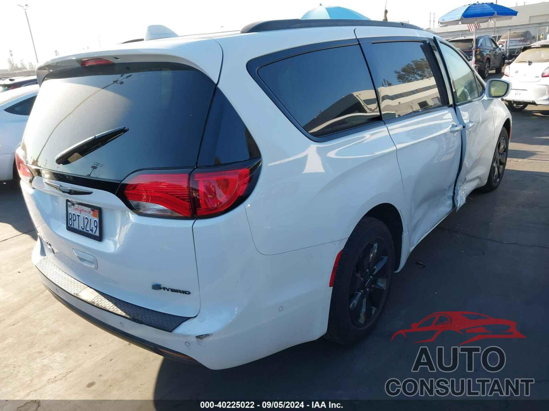 CHRYSLER PACIFICA HYBRID 2020 - 2C4RC1N7XLR134454
