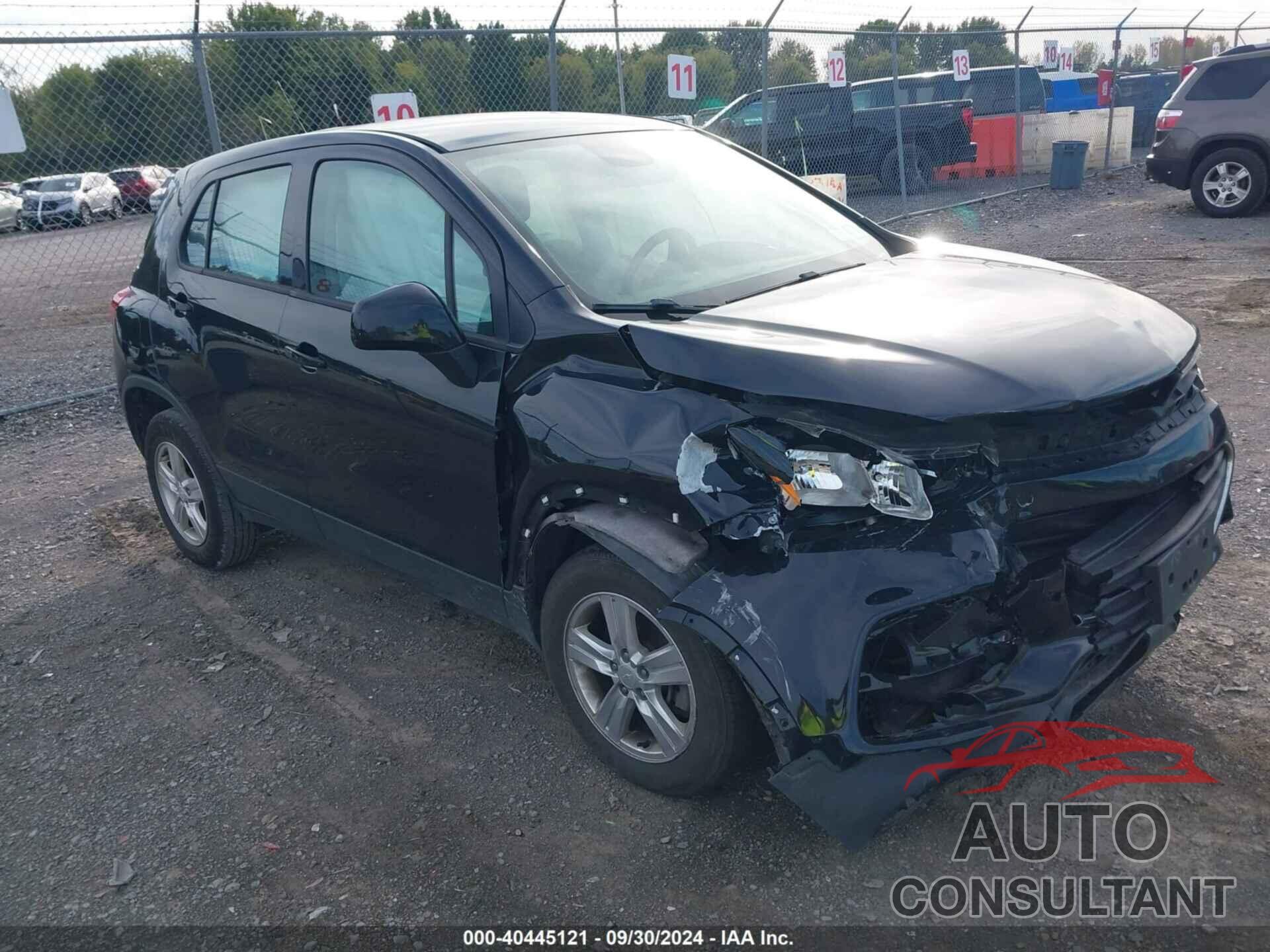 CHEVROLET TRAX 2019 - 3GNCJNSB0KL285821