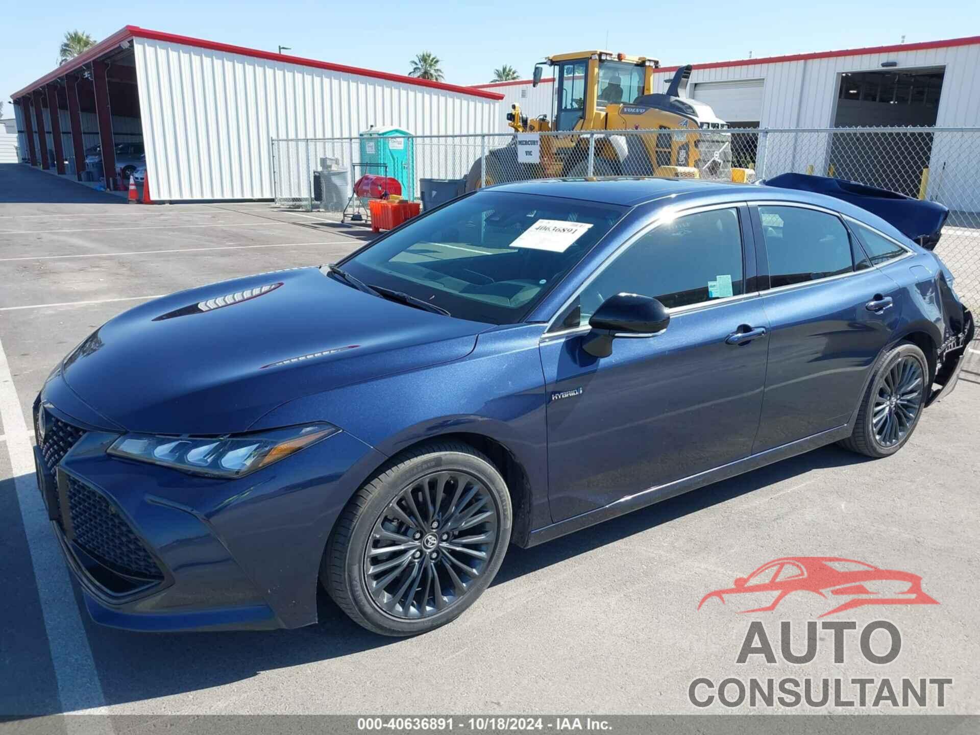TOYOTA AVALON HYBRID 2019 - 4T1B21FB5KU008815
