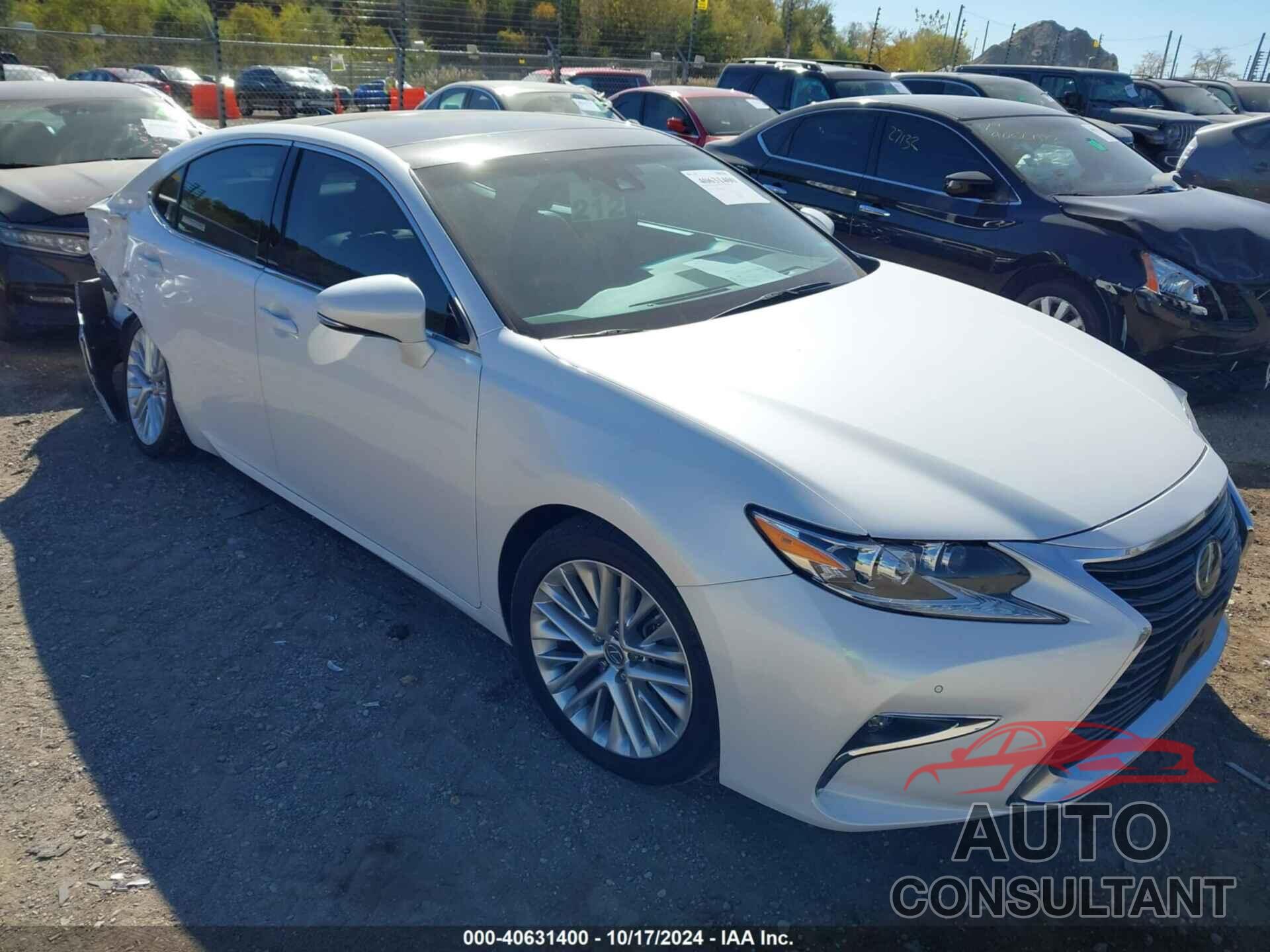 LEXUS ES 350 2018 - 58ABK1GGXJU100505