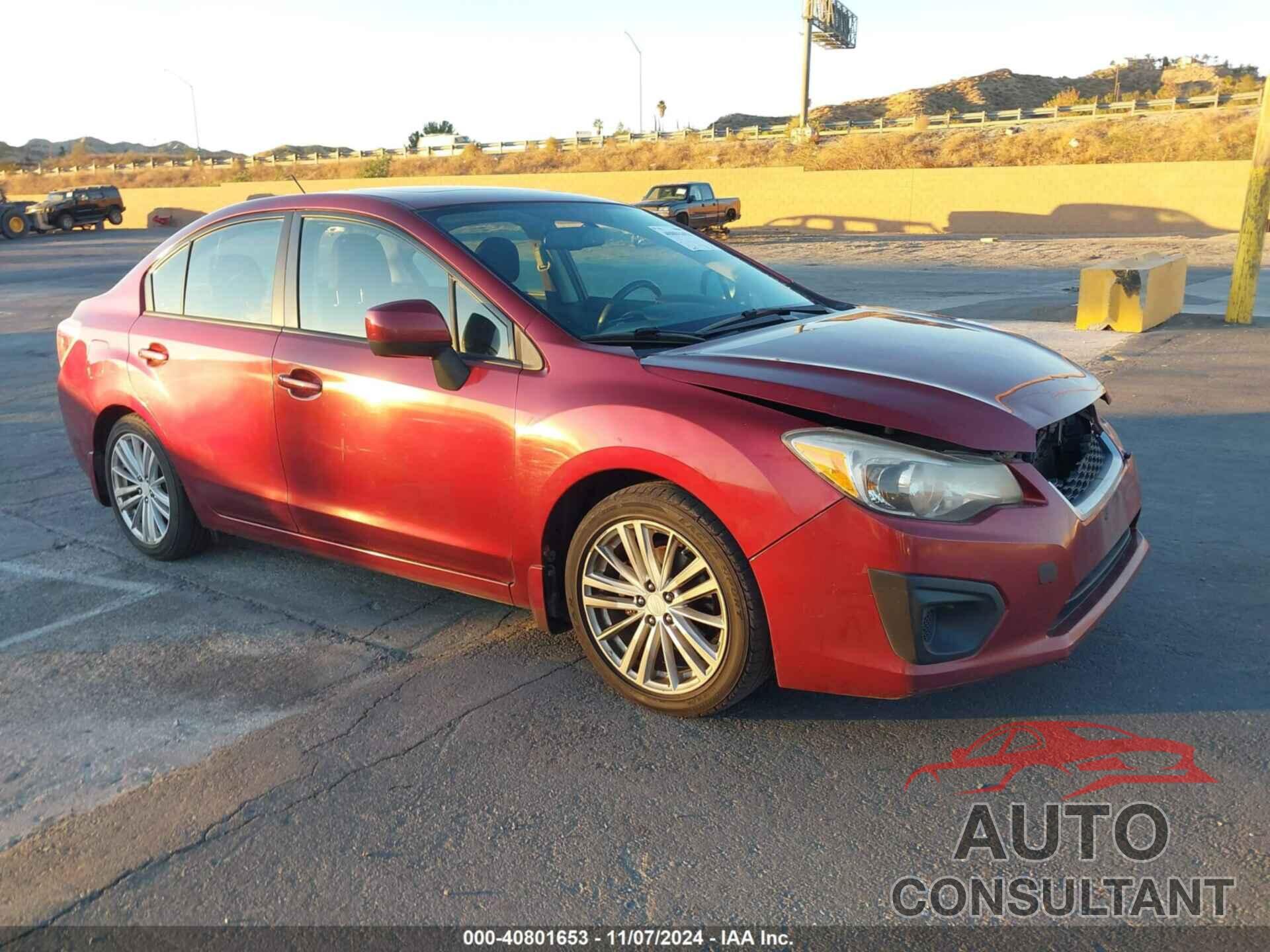 SUBARU IMPREZA 2012 - JF1GJAD64CH007349