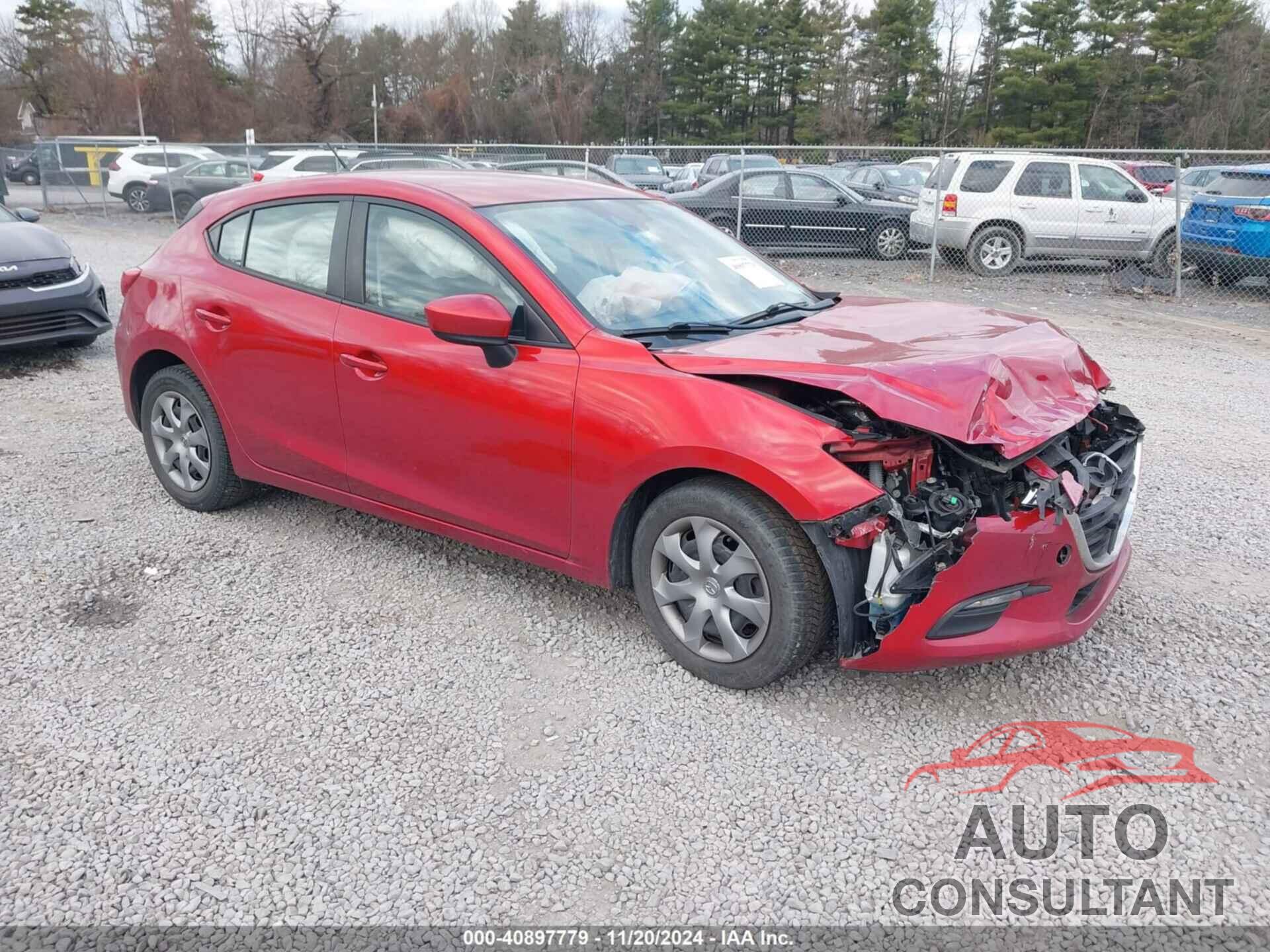 MAZDA MAZDA3 2018 - JM1BN1K77J1166294