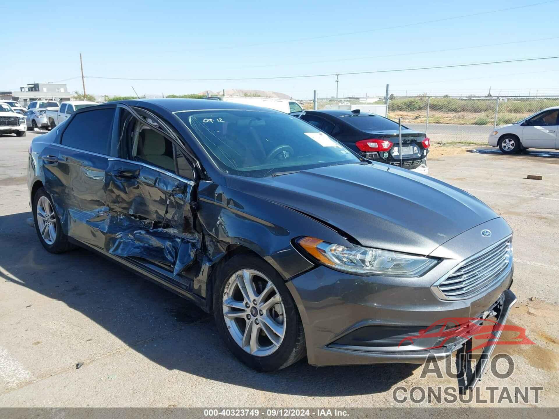 FORD FUSION 2018 - 3FA6P0HDXJR225045