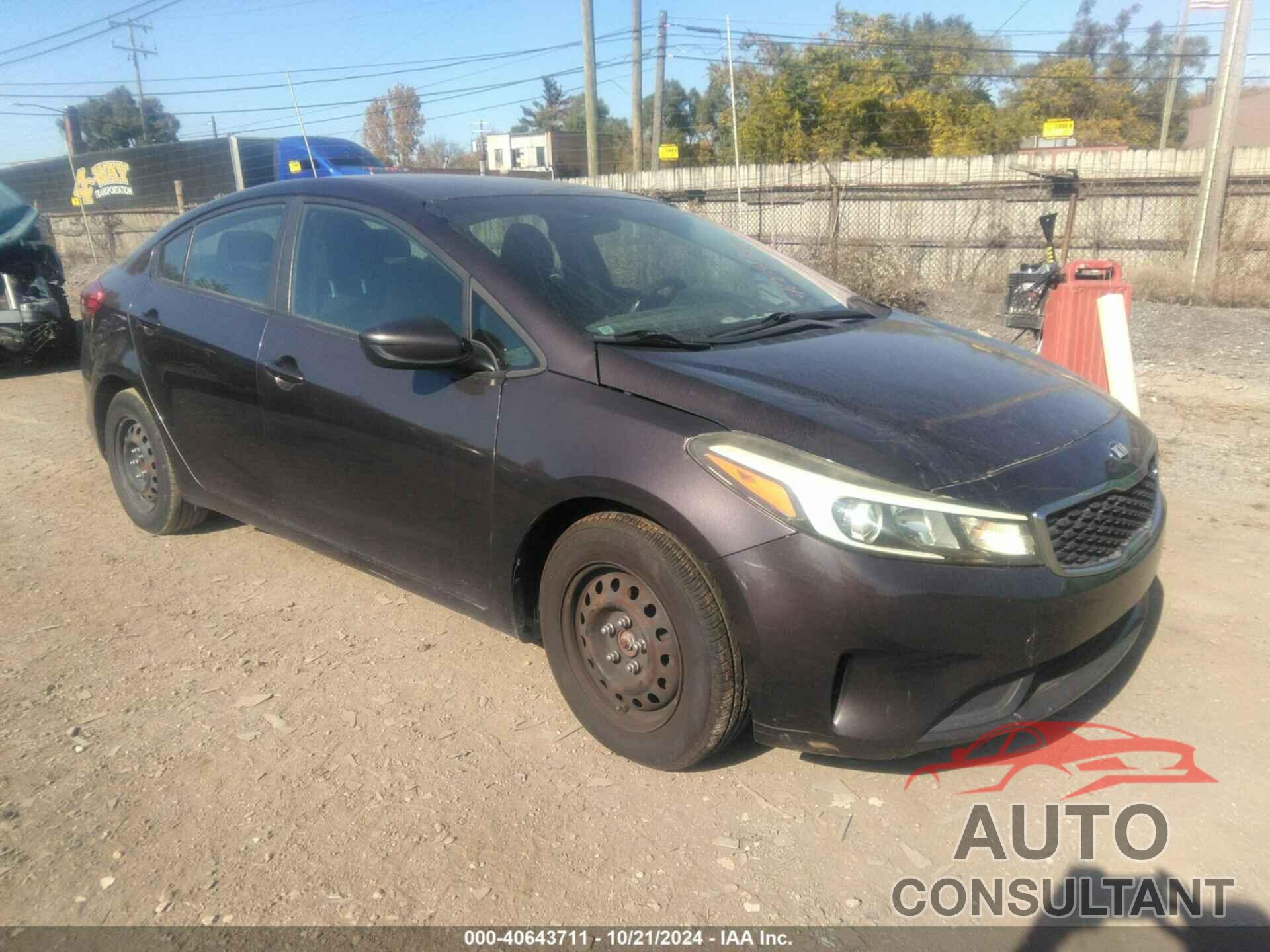 KIA FORTE 2017 - 3KPFK4A74HE088951