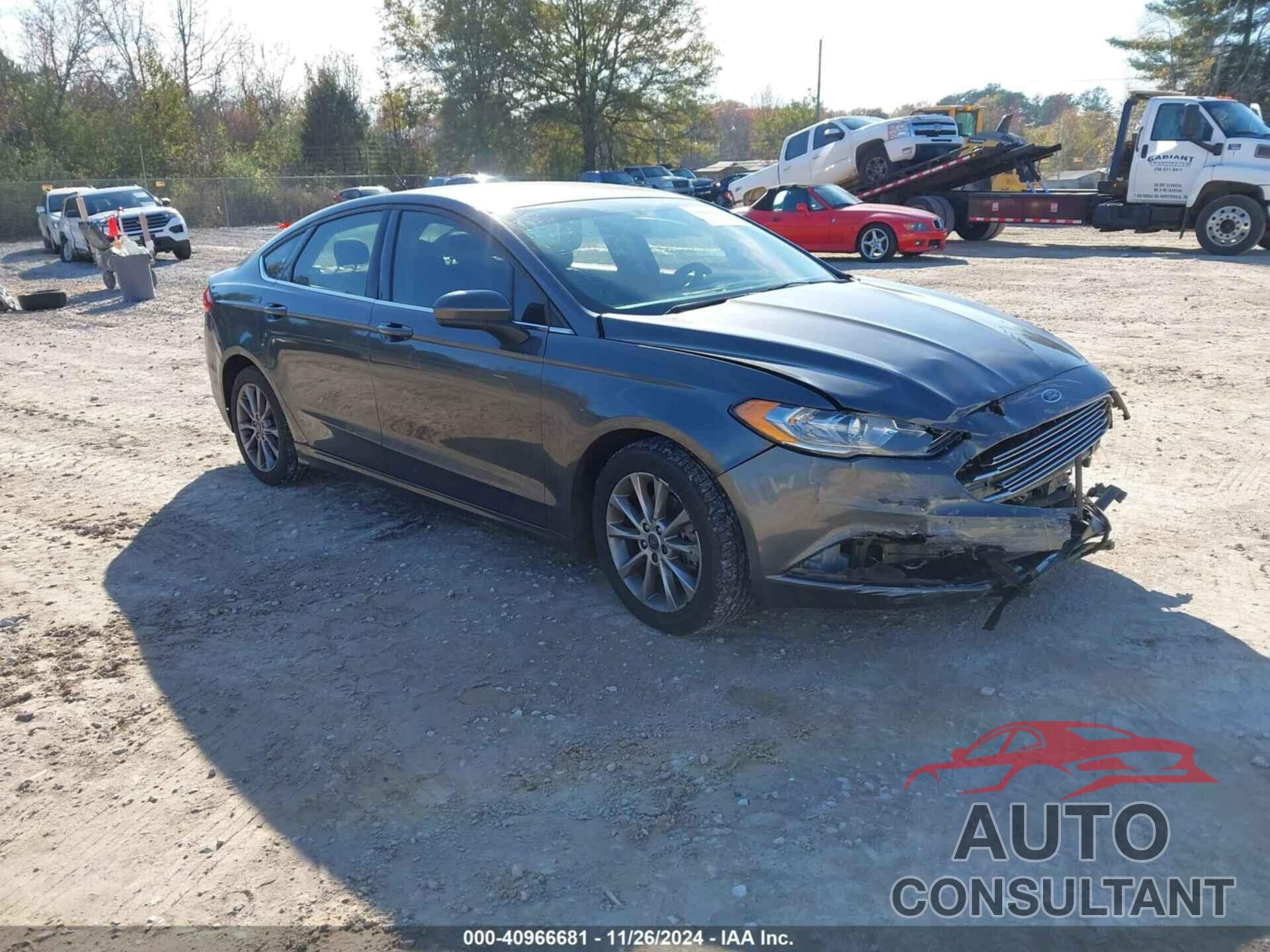 FORD FUSION 2017 - 3FA6P0H75HR125729