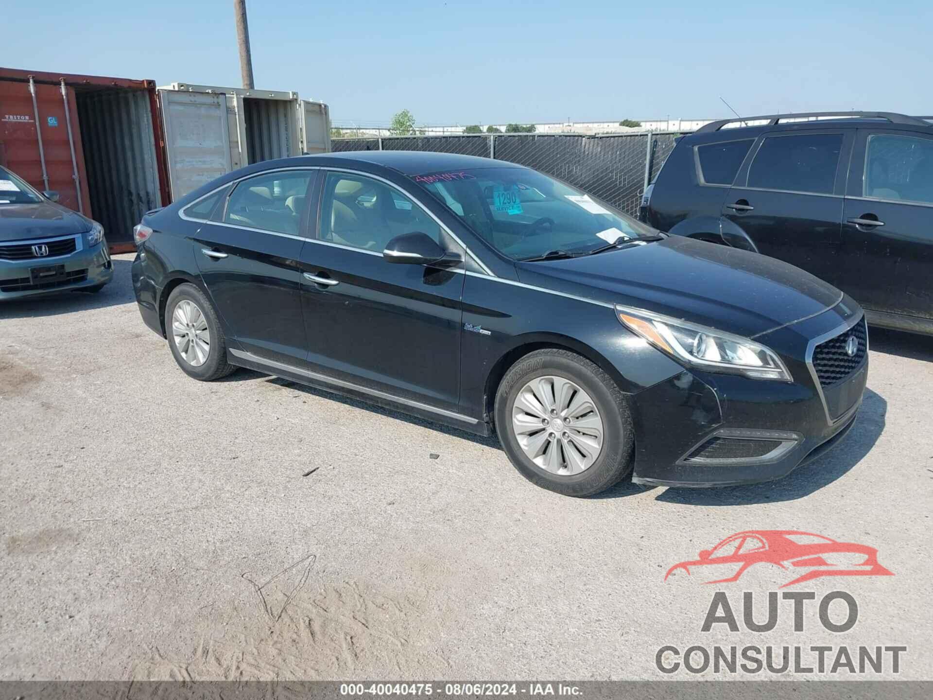 HYUNDAI SONATA HYBRID 2016 - KMHE24L12GA030127