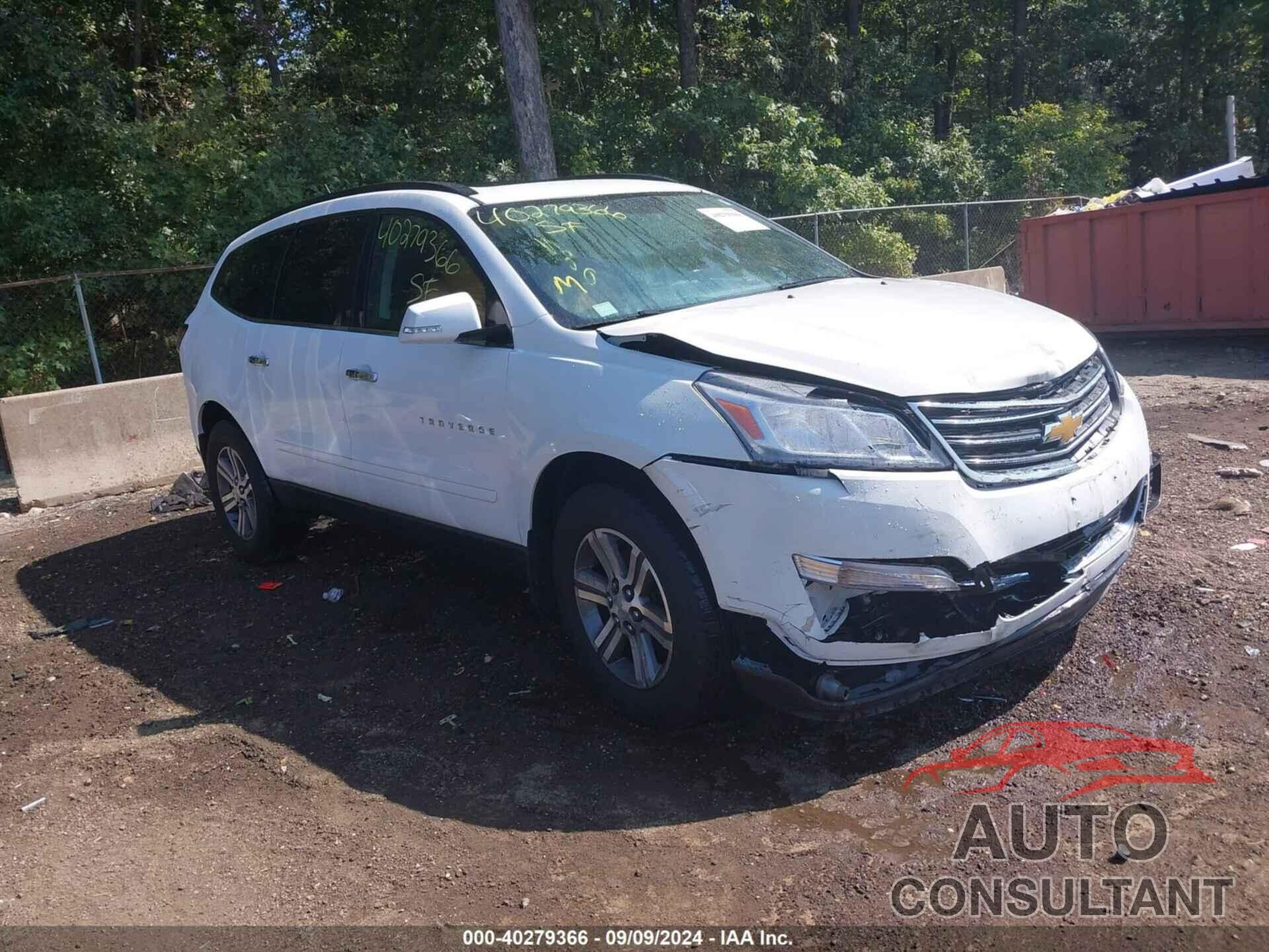 CHEVROLET TRAVERSE 2017 - 1GNKVHKD5HJ125517