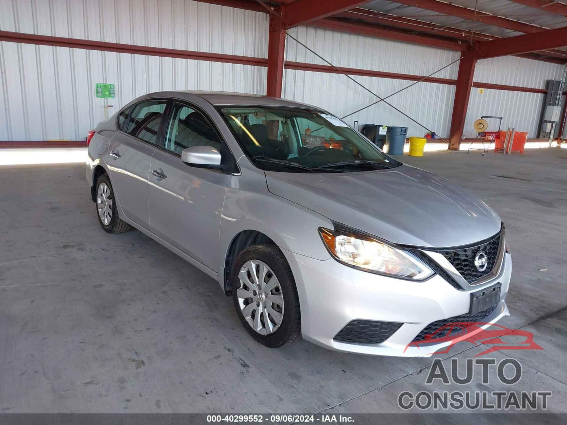 NISSAN SENTRA 2019 - 3N1AB7APXKY378633