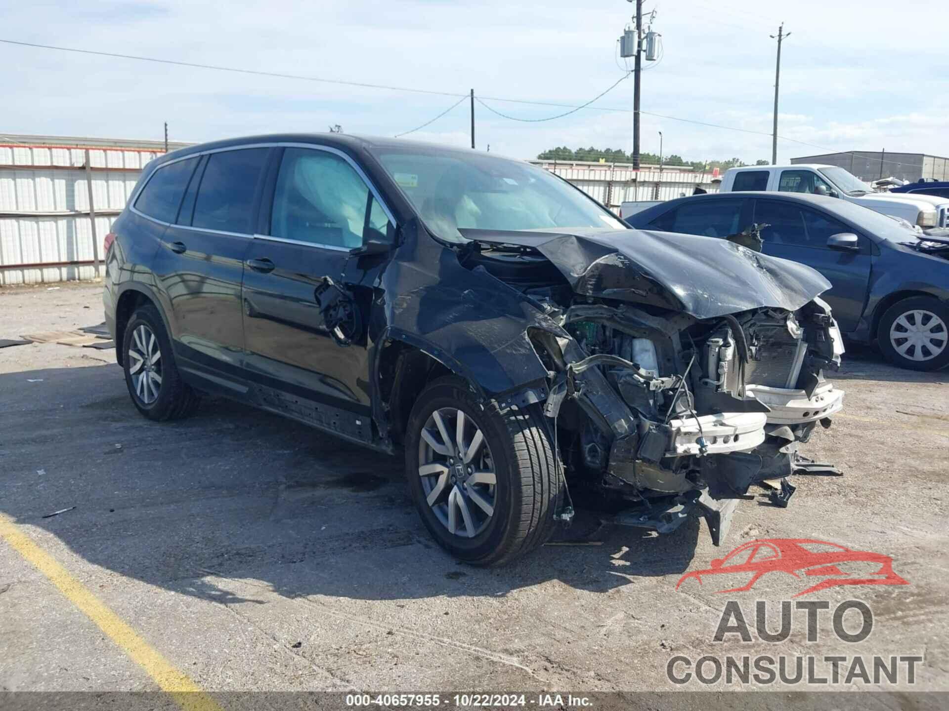 HONDA PILOT 2019 - 5FNYF5H53KB008029