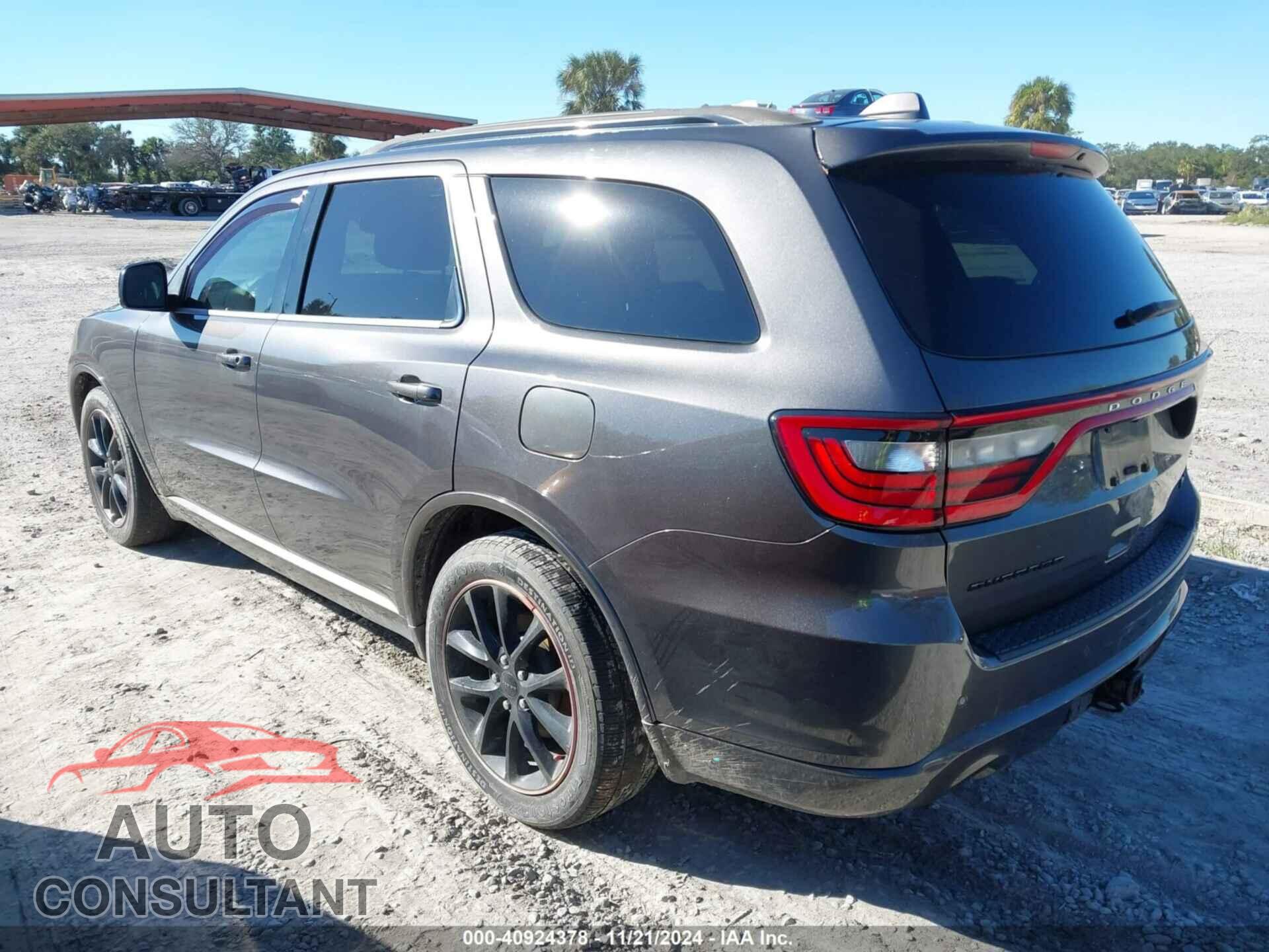 DODGE DURANGO 2017 - 1C4SDHCT3HC619087