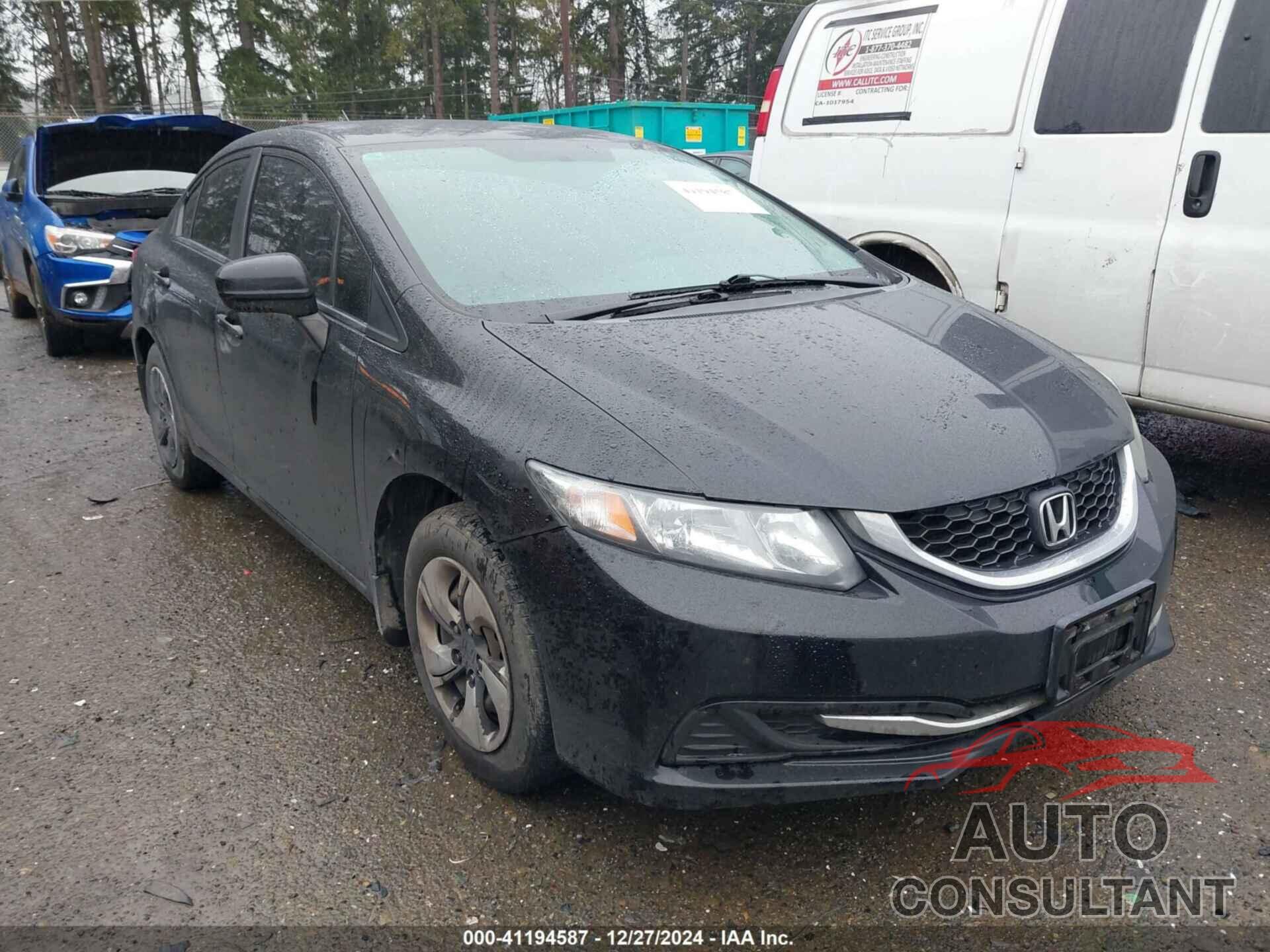 HONDA CIVIC 2014 - 19XFB2F54EE261682