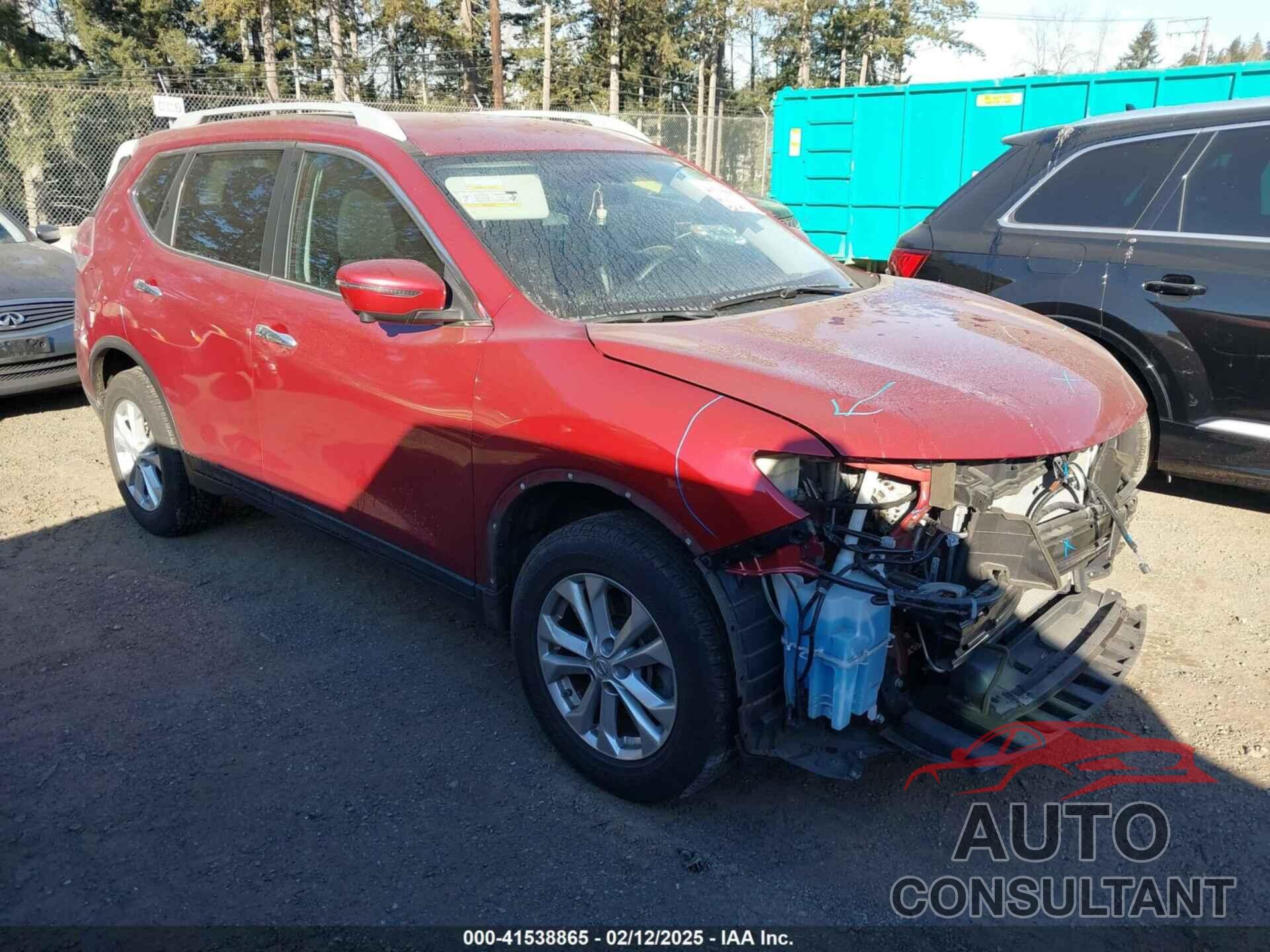 NISSAN ROGUE 2016 - 5N1AT2MM7GC796805