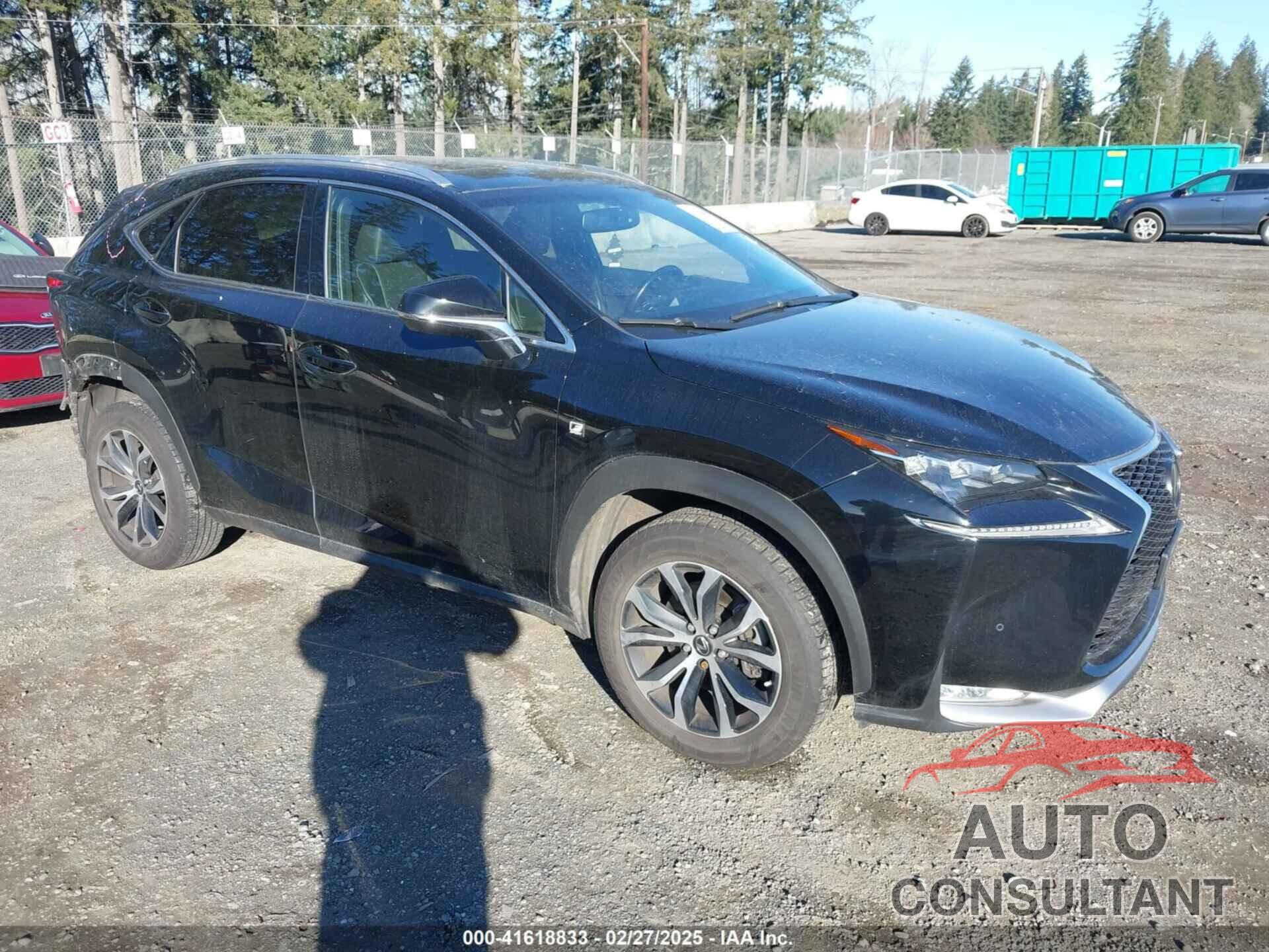 LEXUS NX 200T 2017 - JTJBARBZ9H2113786