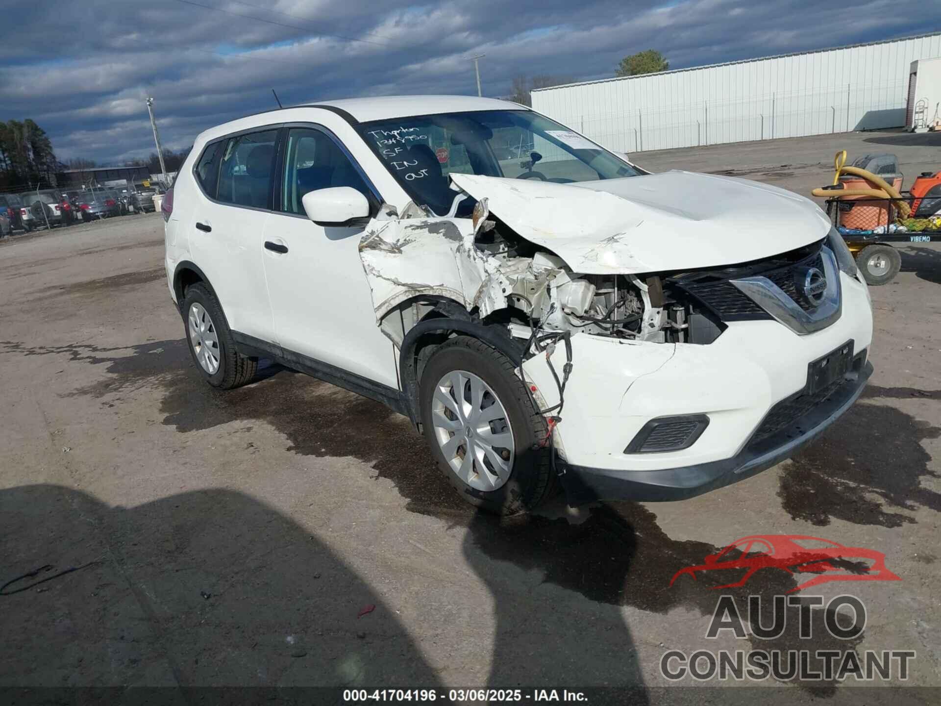 NISSAN ROGUE 2016 - 5N1AT2MV4GC813598