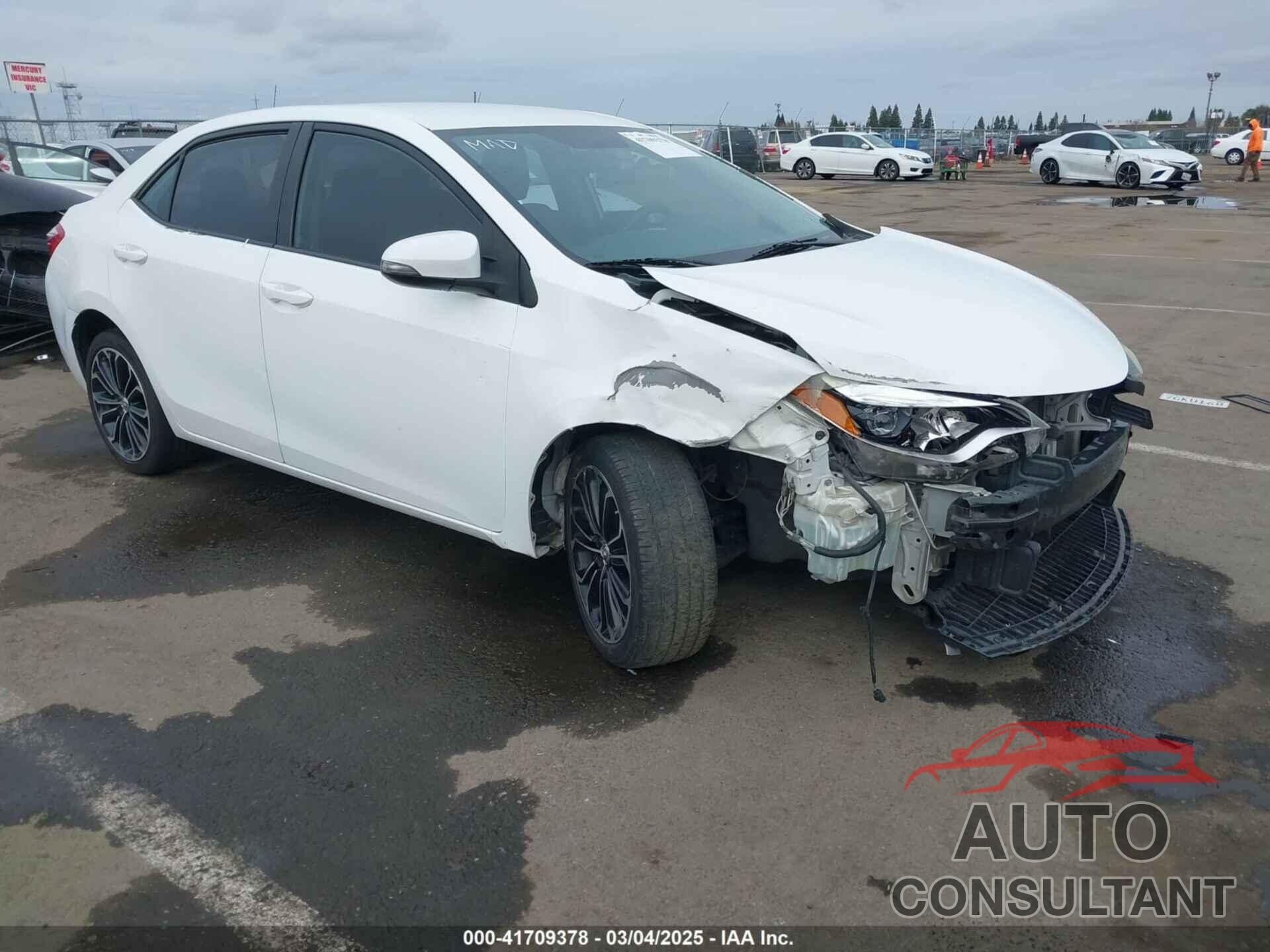 TOYOTA COROLLA 2014 - 5YFBURHE6EP169731