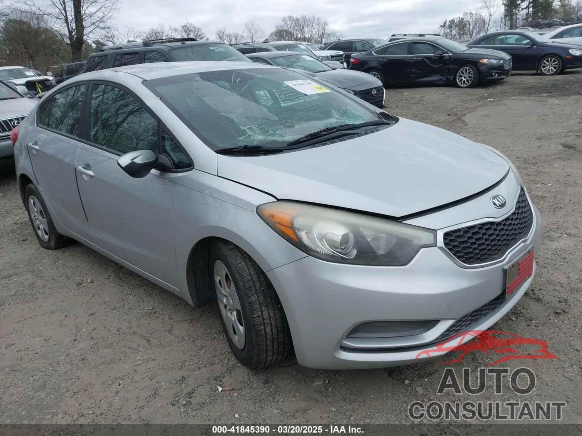 KIA FORTE 2015 - KNAFK4A62F5433956