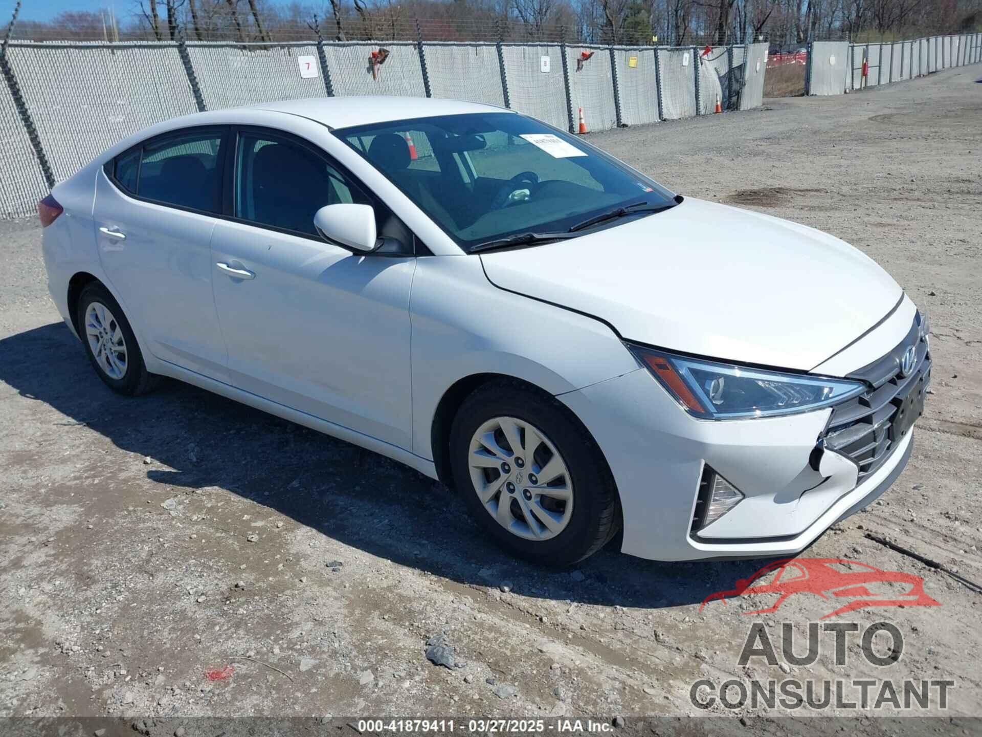 HYUNDAI ELANTRA 2019 - 5NPD74LF8KH474546